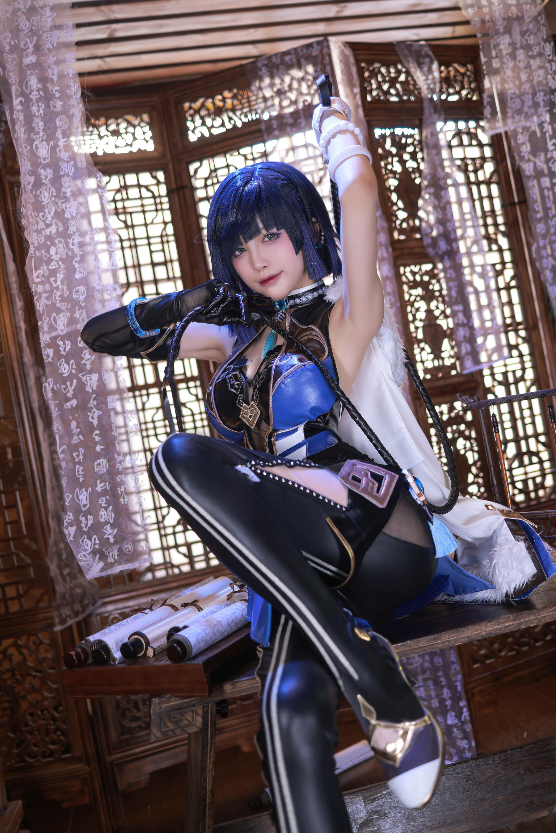 动漫博主水淼aqua – 夜兰 Cosplay-第8张