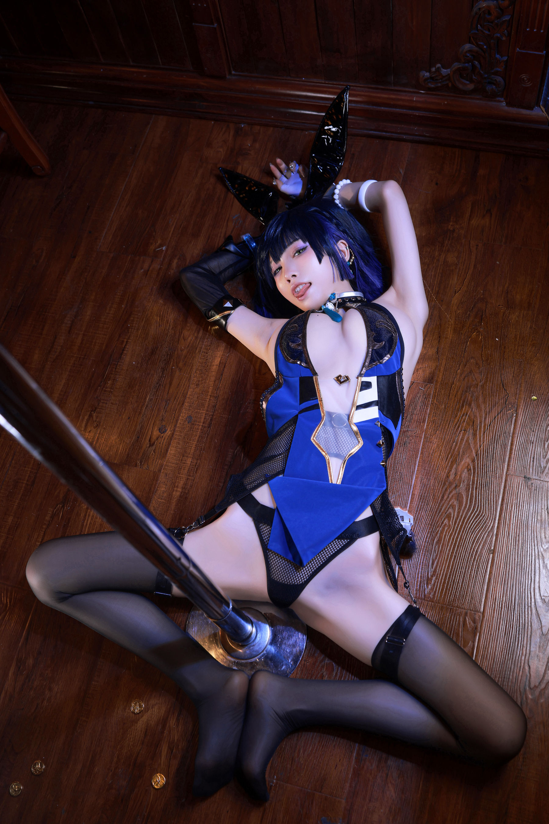 动漫博主水淼aqua – 夜兰 Cosplay-第14张