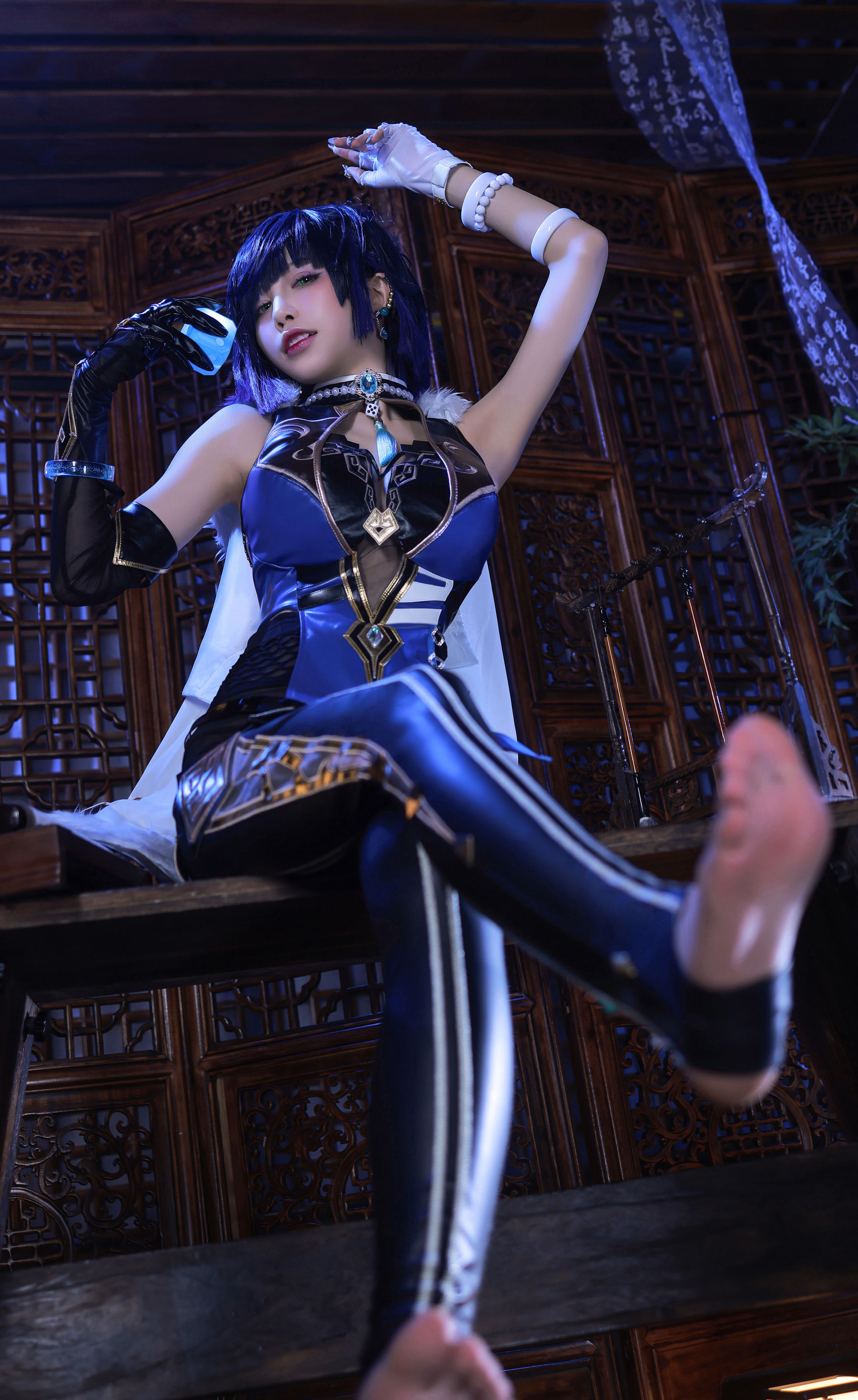 动漫博主水淼aqua – 夜兰 Cosplay-第25张