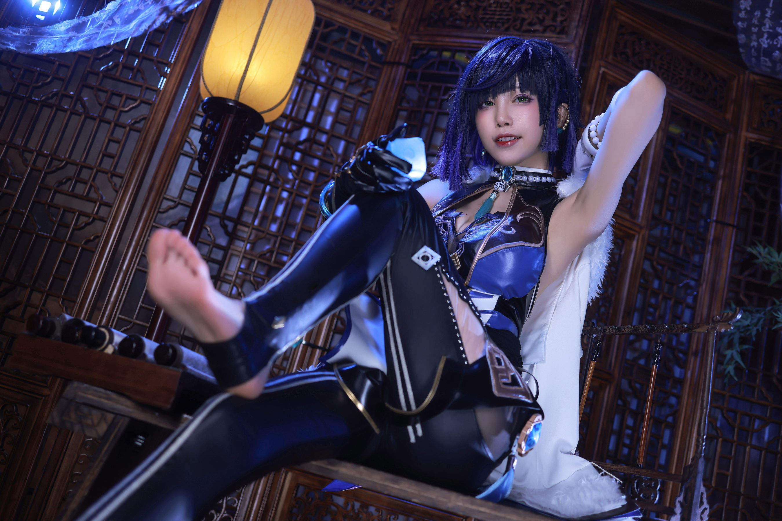 动漫博主水淼aqua – 夜兰 Cosplay-第22张