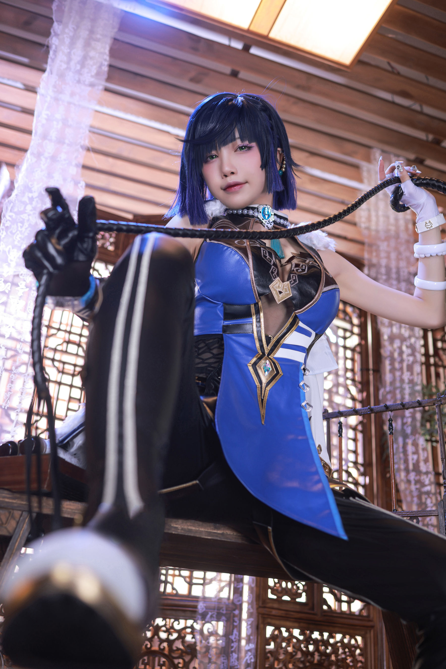 动漫博主水淼aqua – 夜兰 Cosplay-第6张