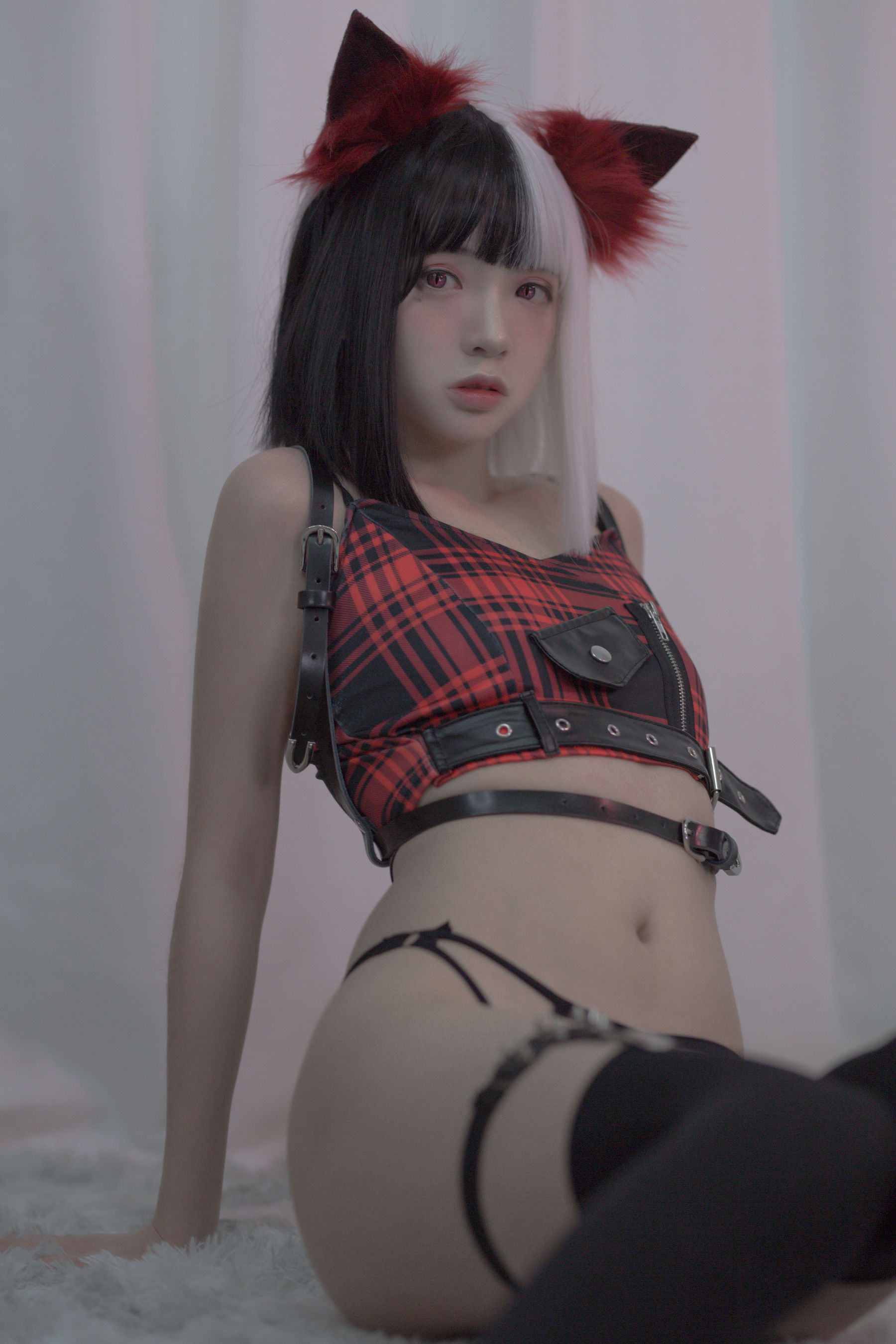 疯猫ss – 黑白魔女库伊拉 Cosplay-第21张