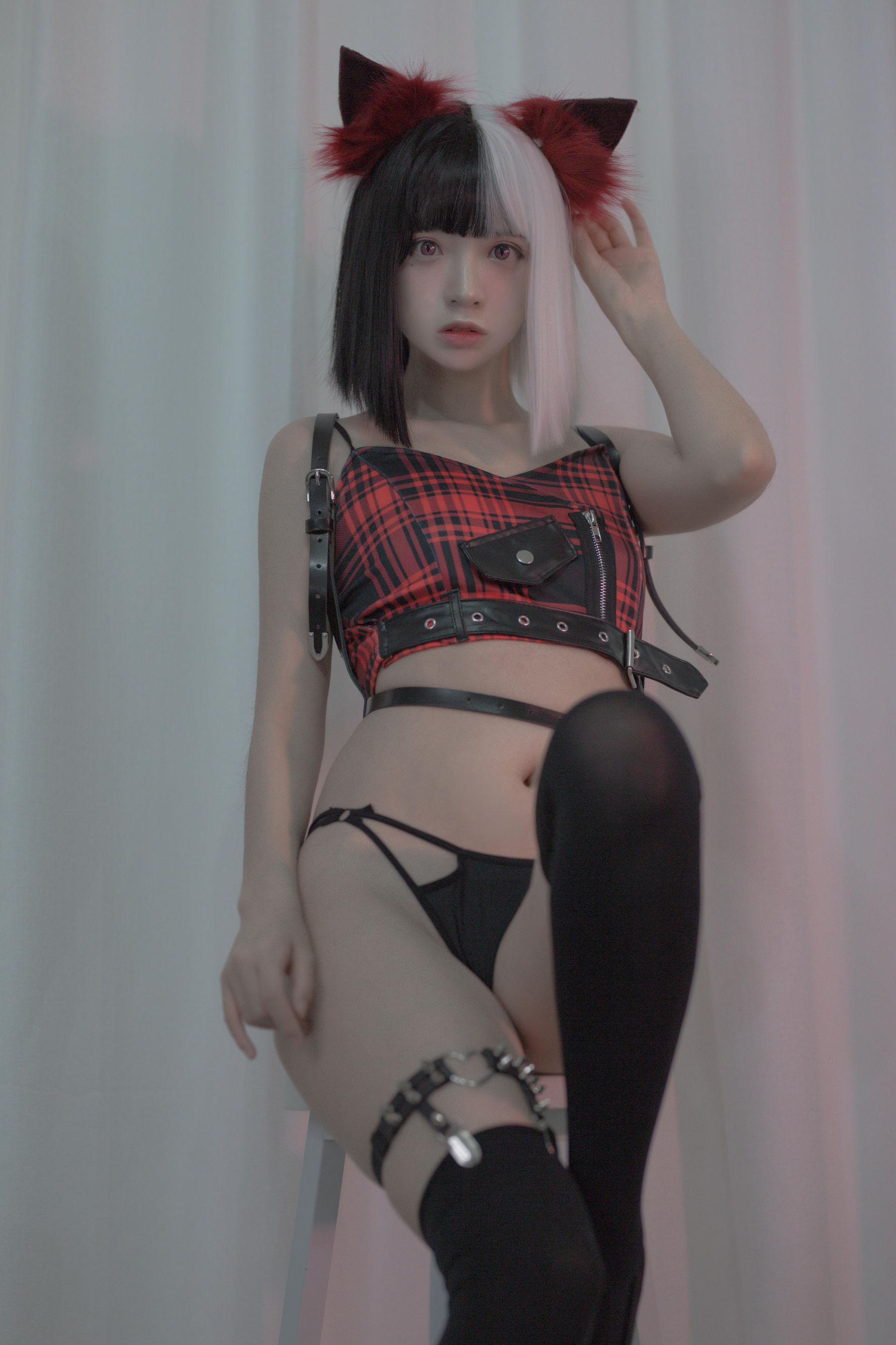 疯猫ss – 黑白魔女库伊拉 Cosplay-第33张