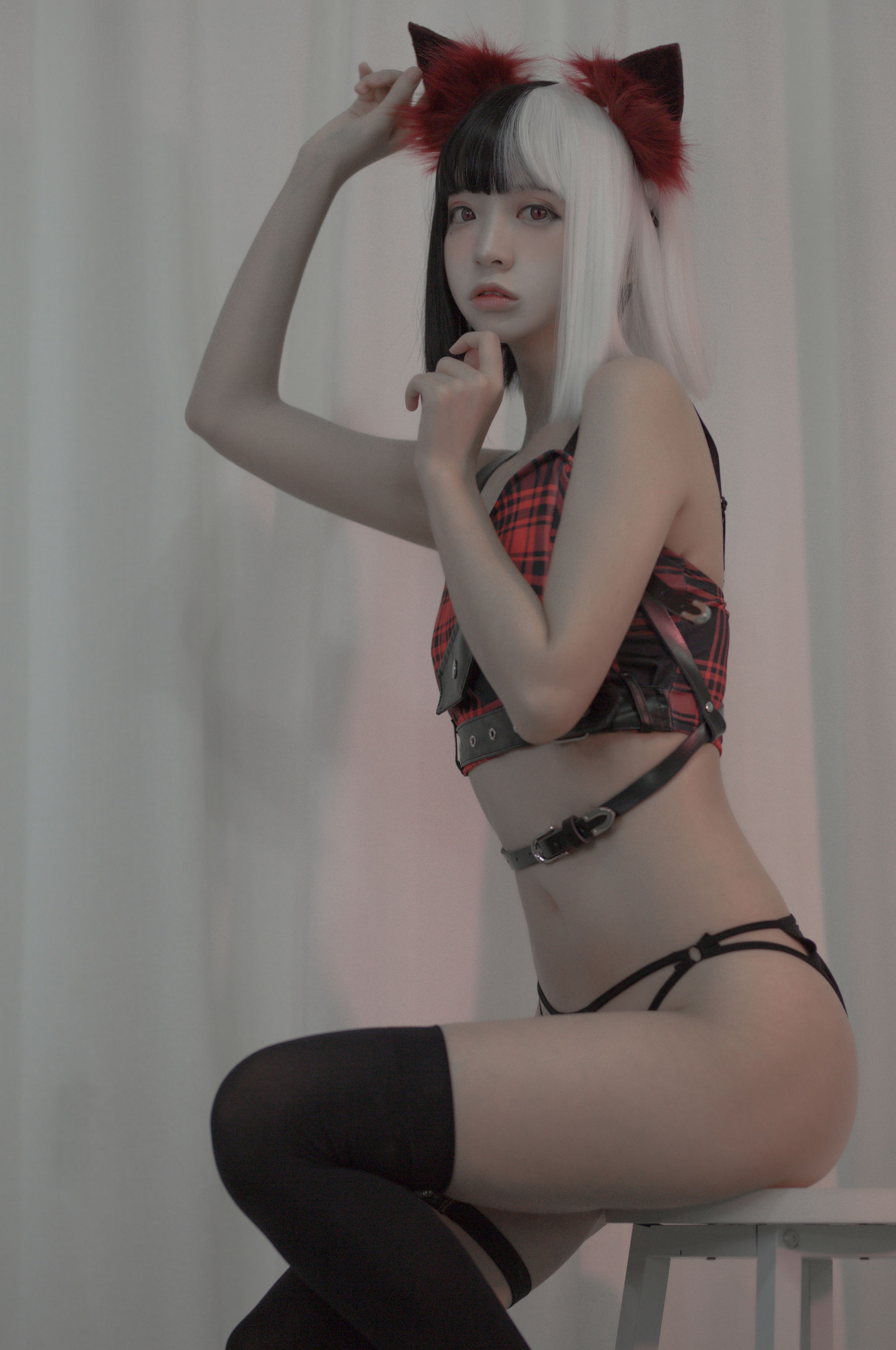 疯猫ss – 黑白魔女库伊拉 Cosplay-第31张