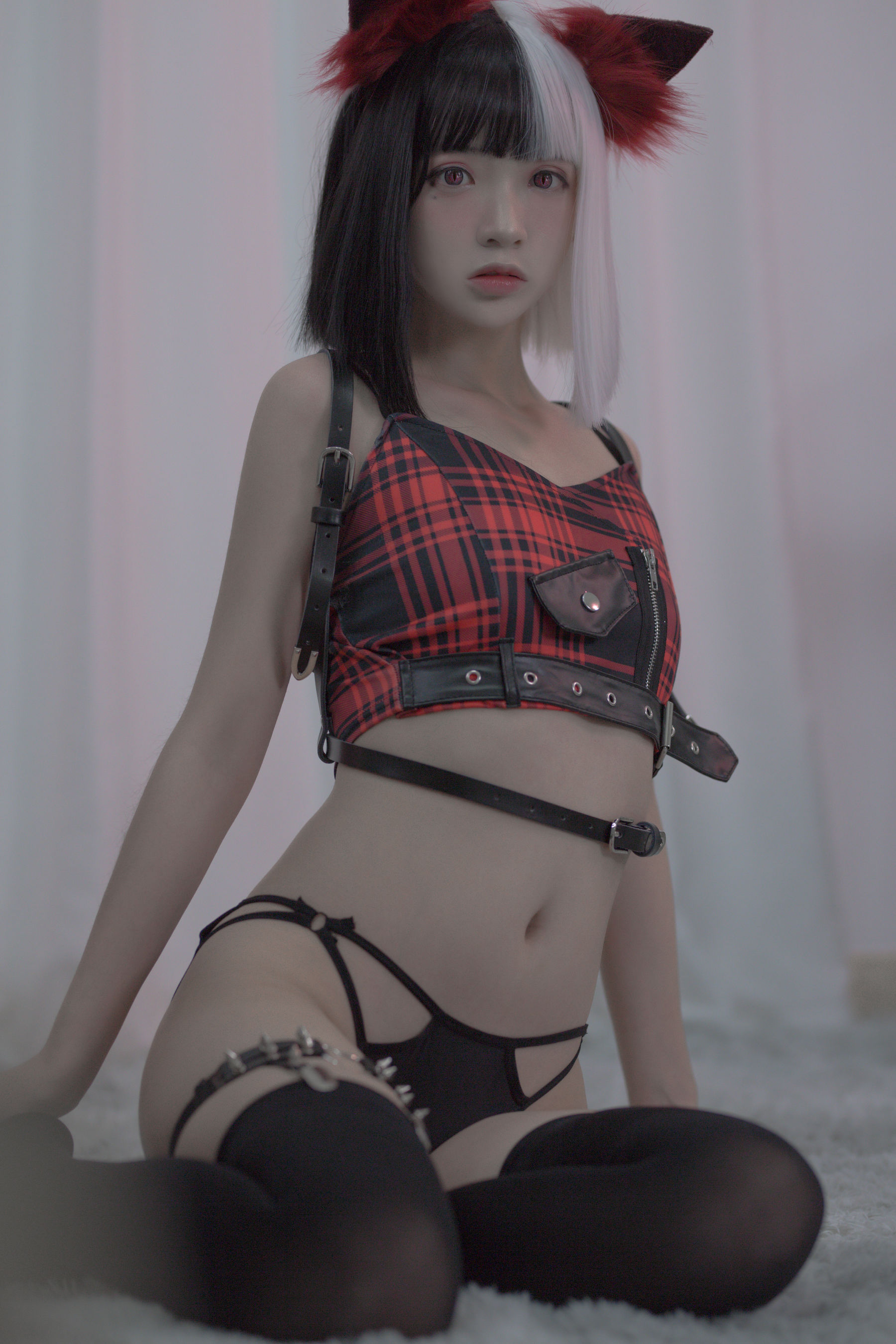 疯猫ss – 黑白魔女库伊拉 Cosplay-第18张