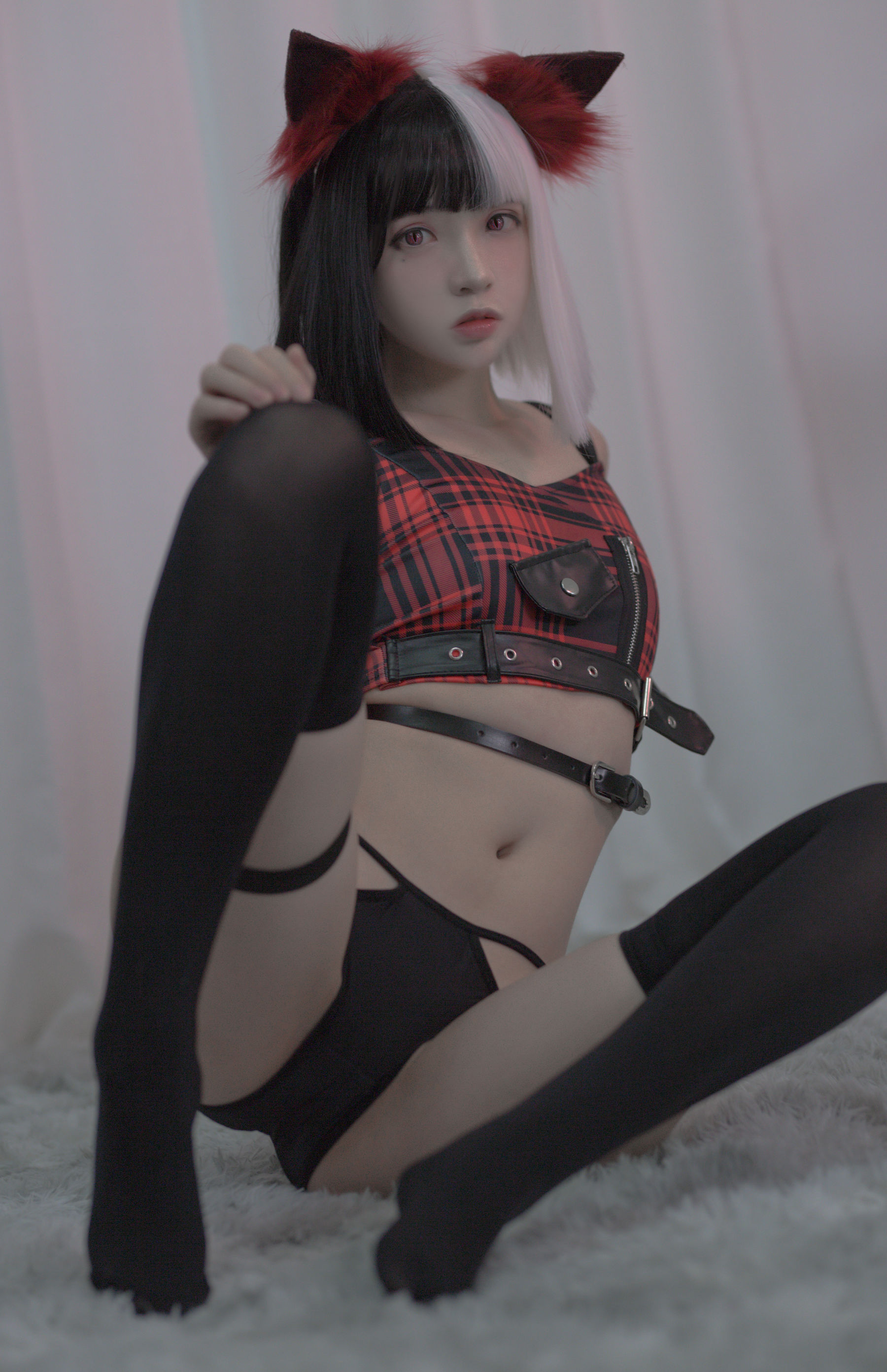 疯猫ss – 黑白魔女库伊拉 Cosplay-第13张