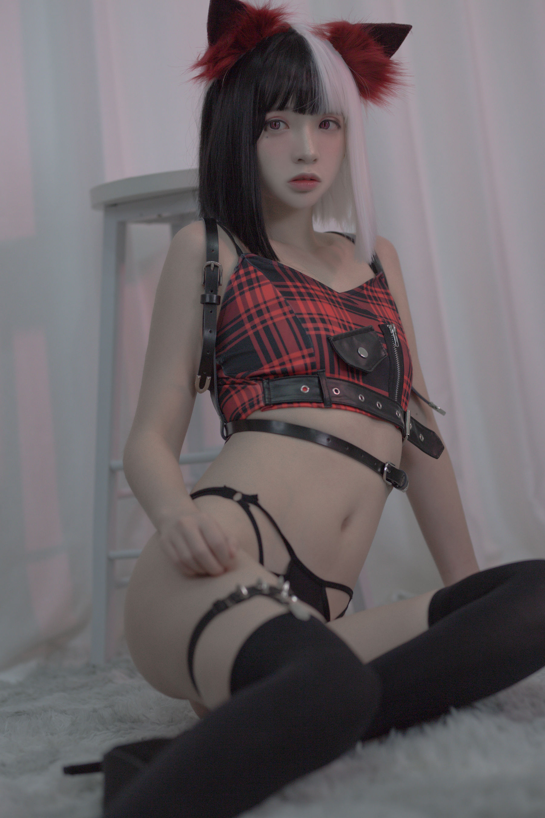 疯猫ss – 黑白魔女库伊拉 Cosplay-第20张