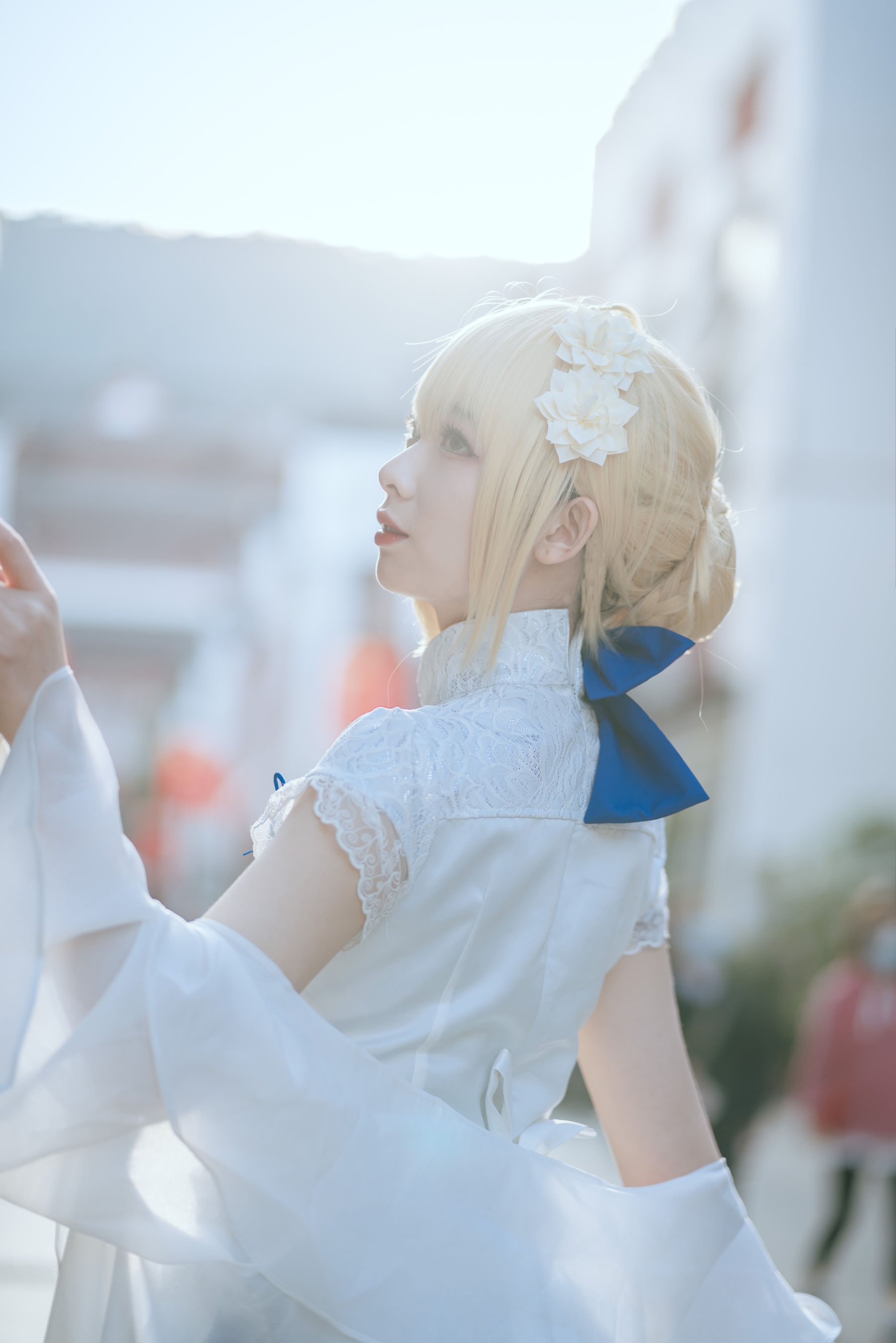 动漫博主封疆疆v – saber 旗袍 Cosplay-第5张