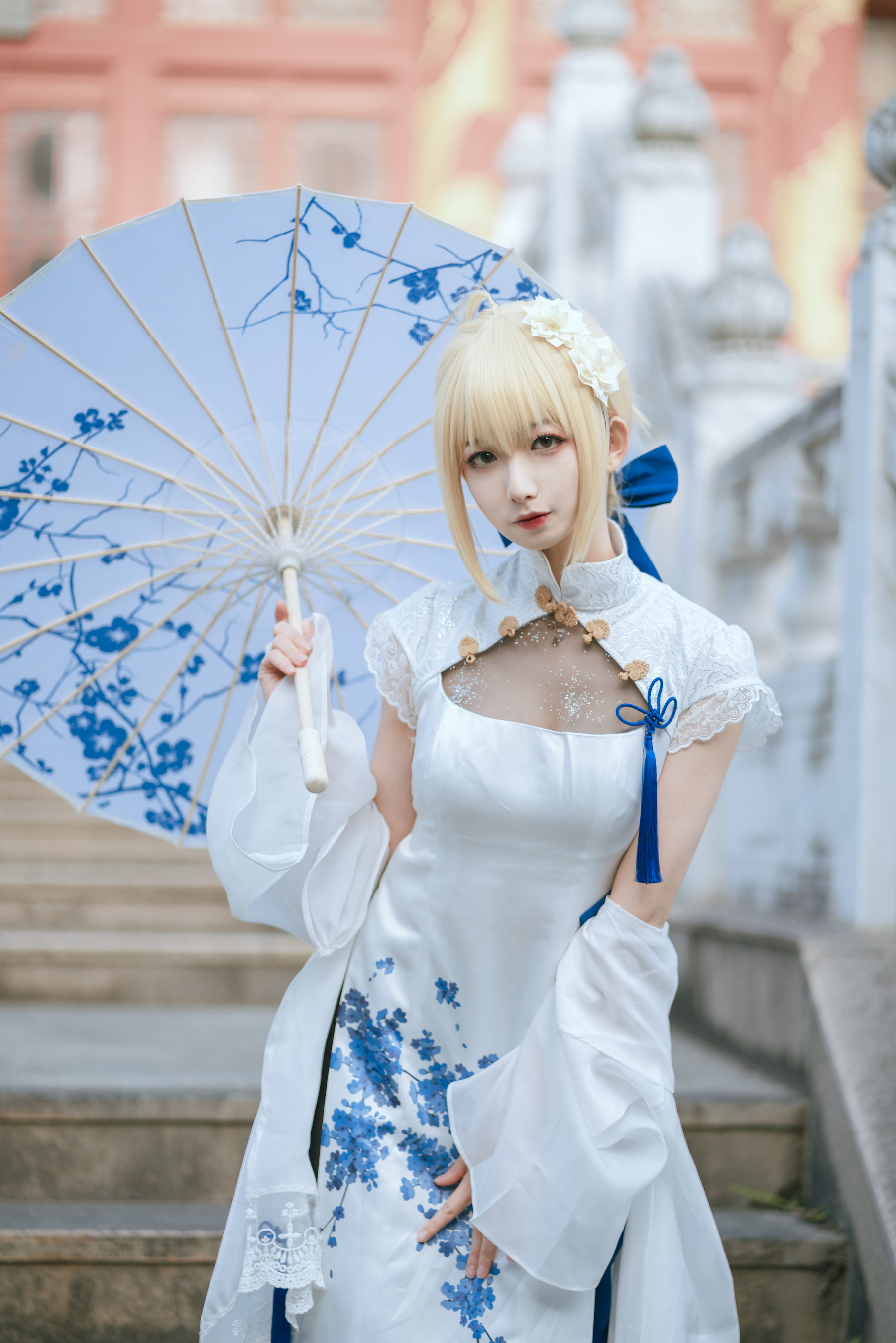 动漫博主封疆疆v – saber 旗袍 Cosplay-第6张