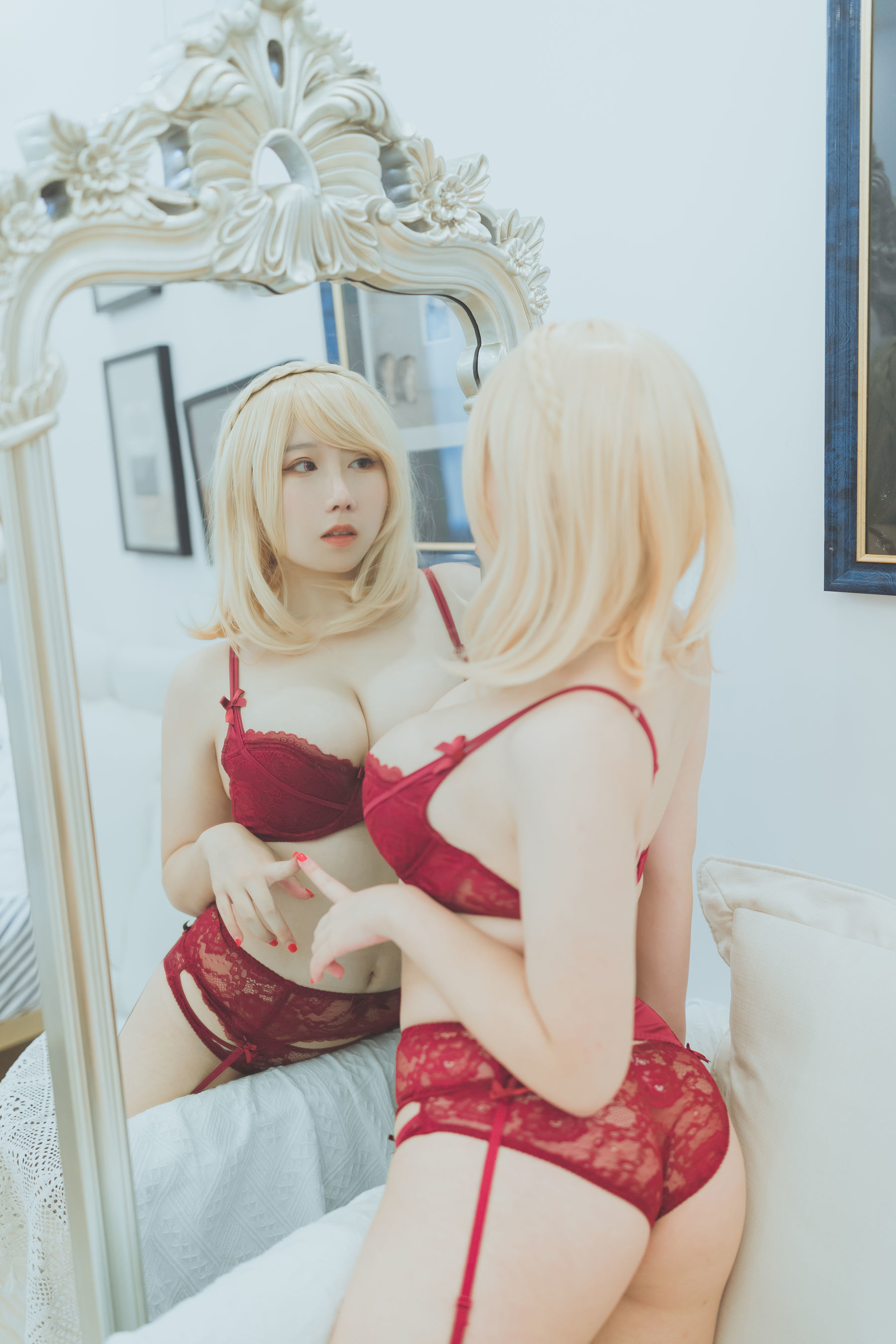 动漫博主从从从从鸾 威欧内衣 Cosplay-第46张
