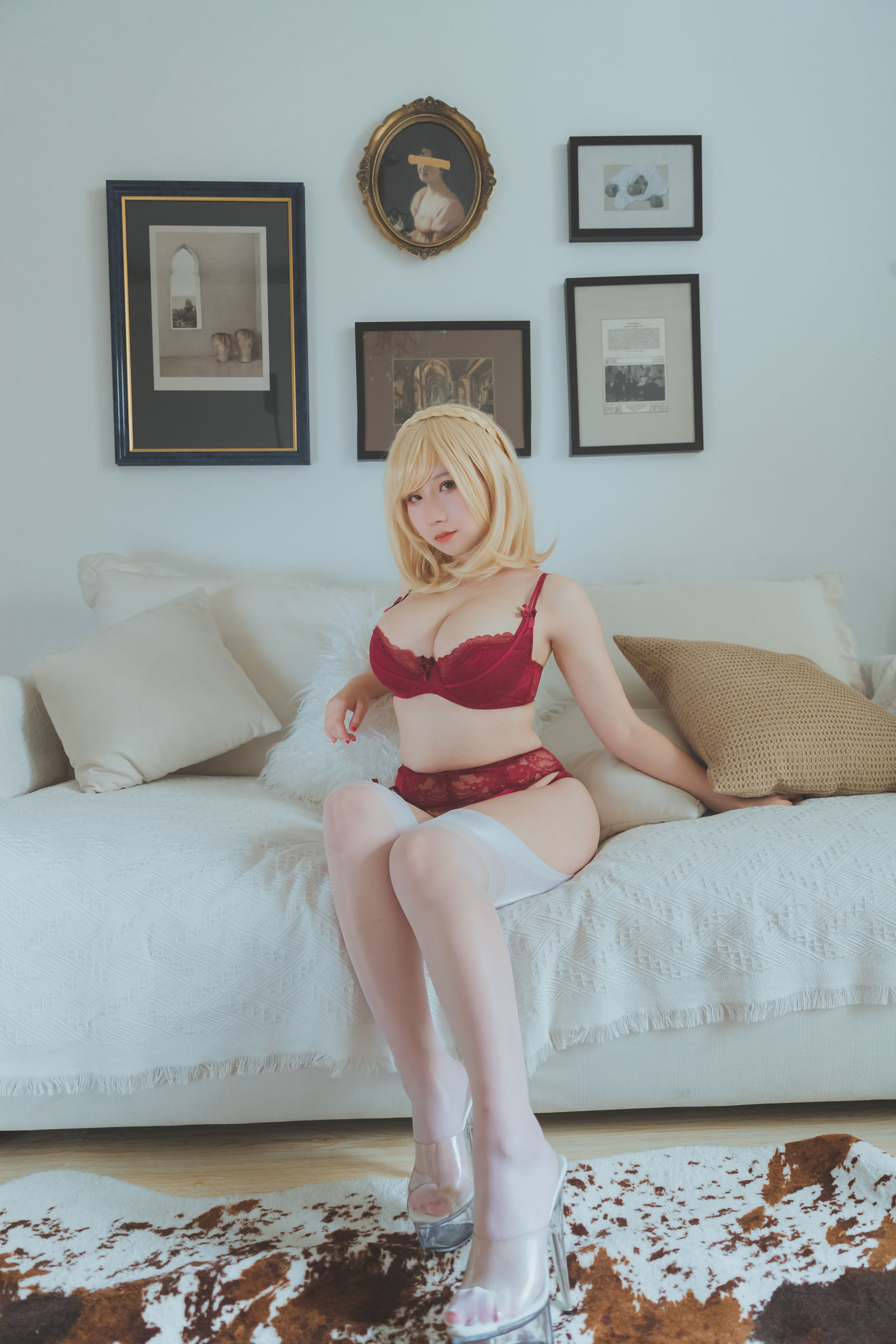 动漫博主从从从从鸾 威欧内衣 Cosplay-第66张