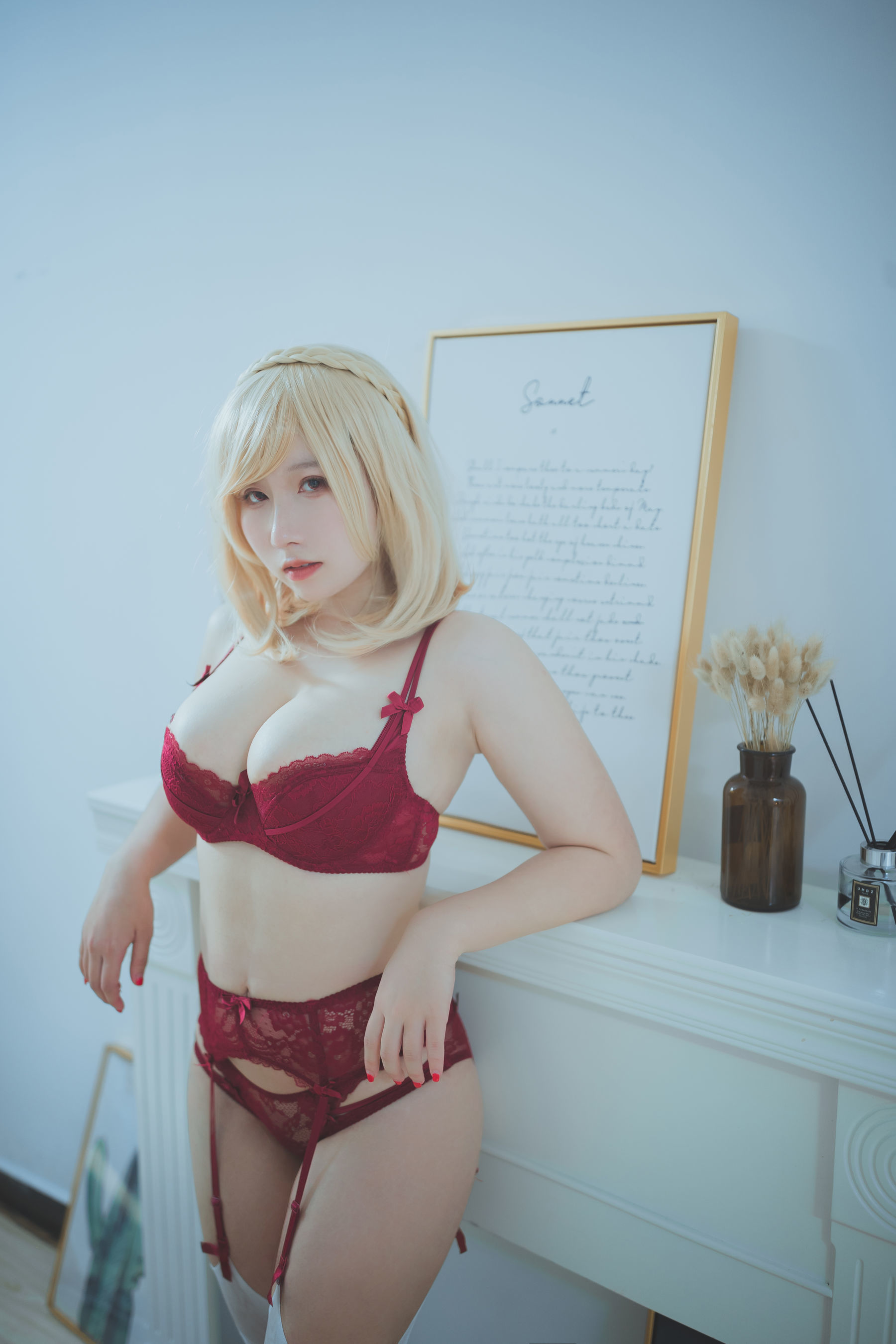 动漫博主从从从从鸾 威欧内衣 Cosplay-第22张