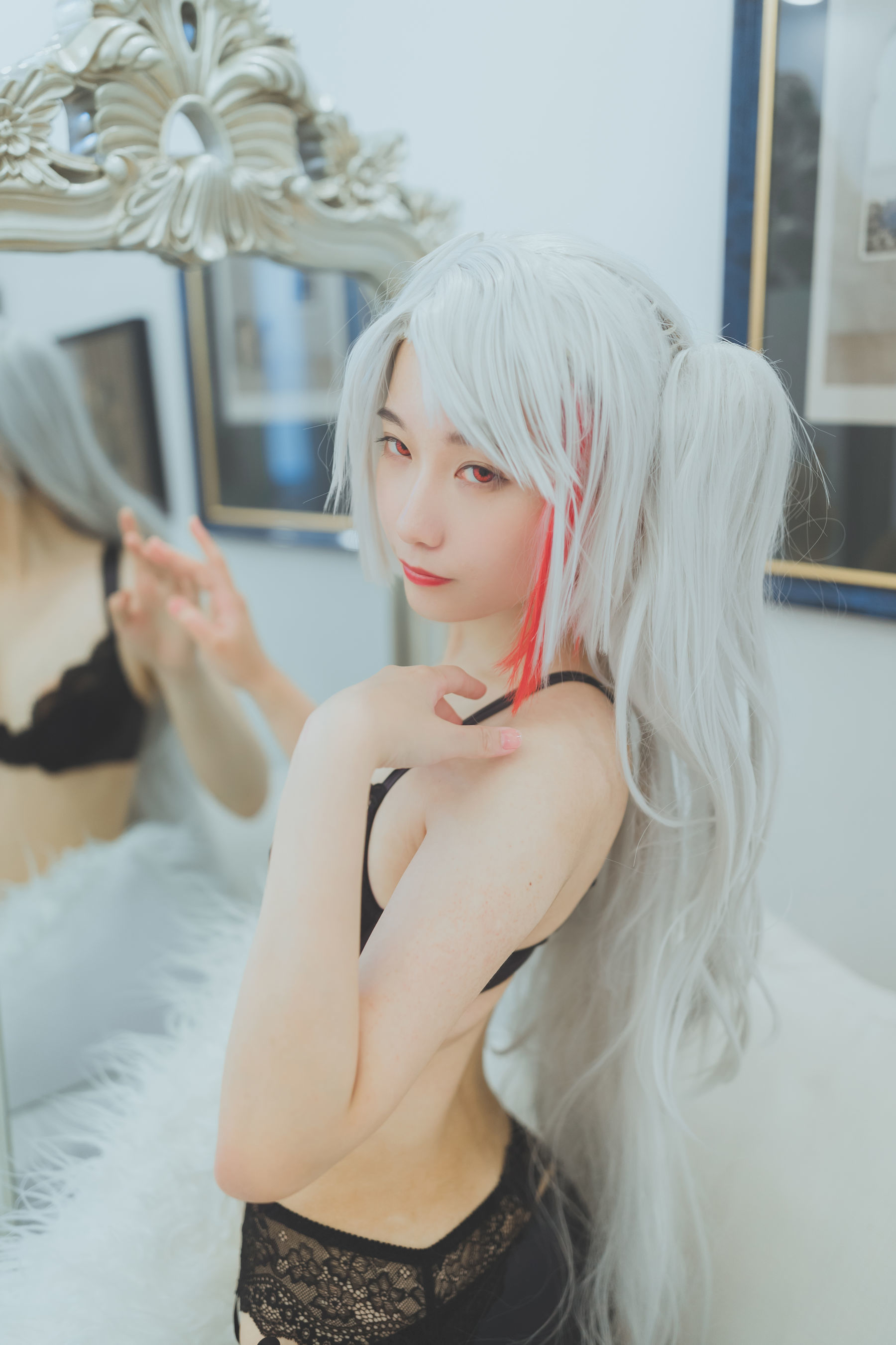 动漫博主从从从从鸾 威欧内衣 Cosplay-第41张