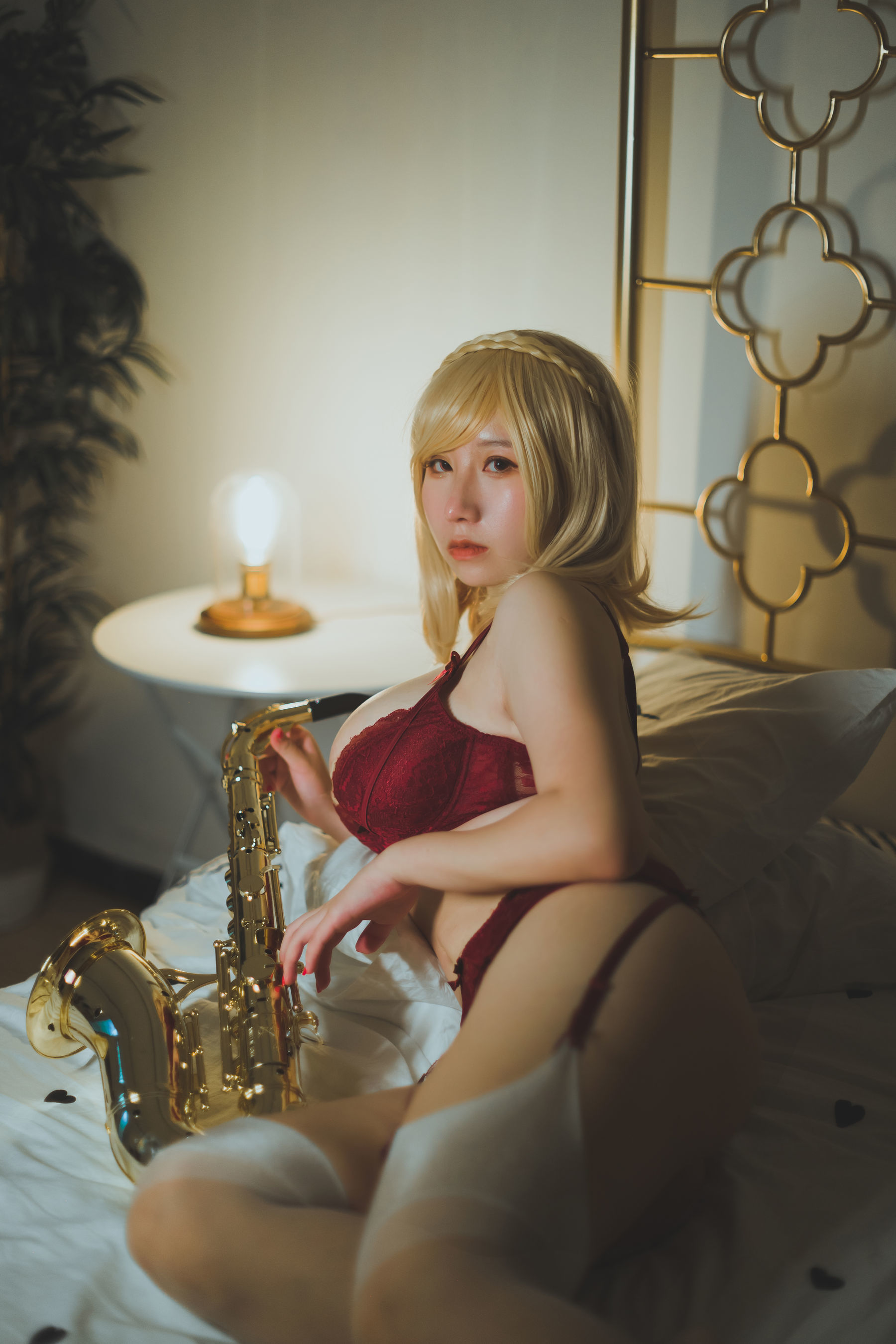 动漫博主从从从从鸾 威欧内衣 Cosplay-第20张