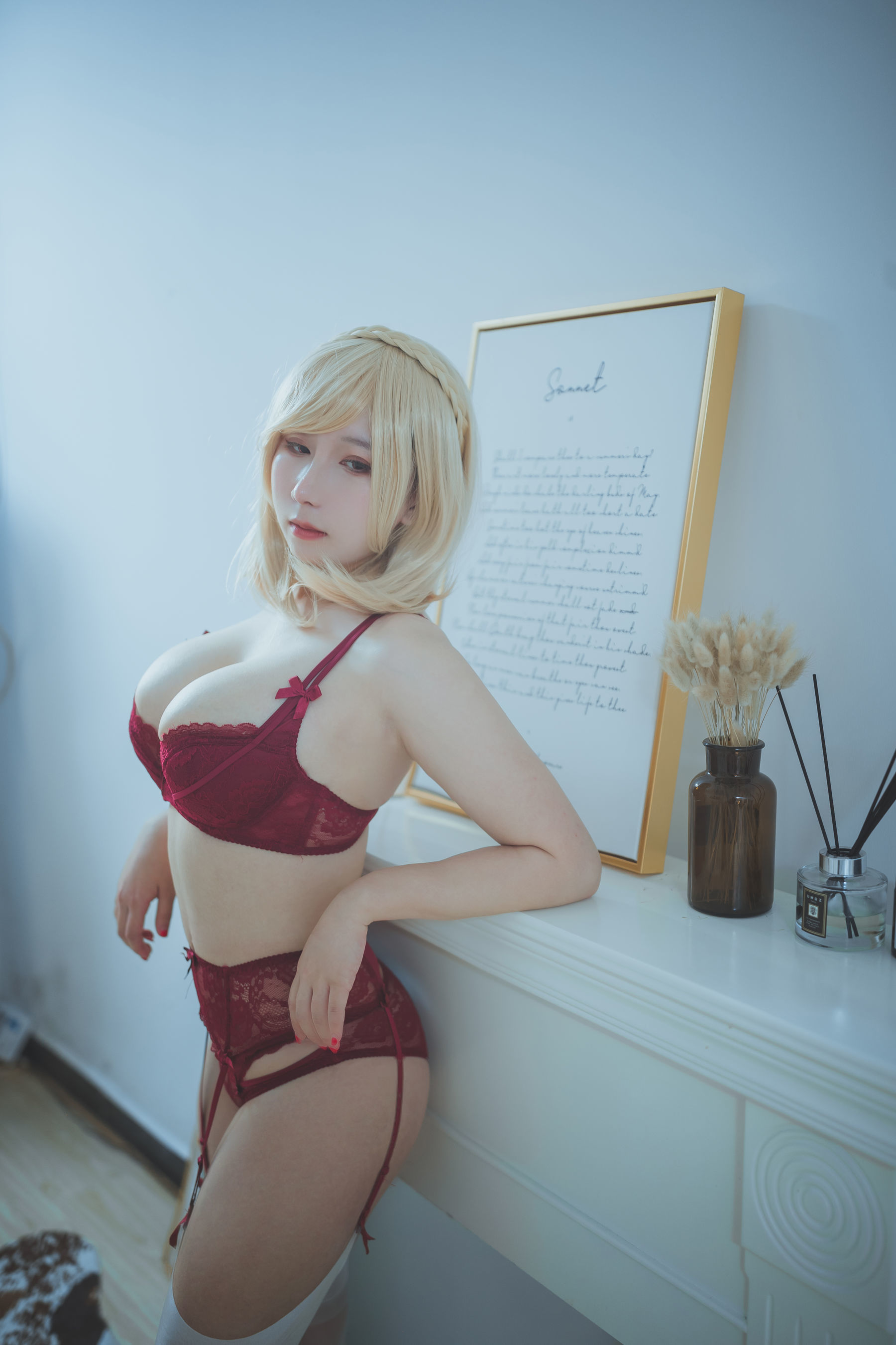 动漫博主从从从从鸾 威欧内衣 Cosplay-第26张
