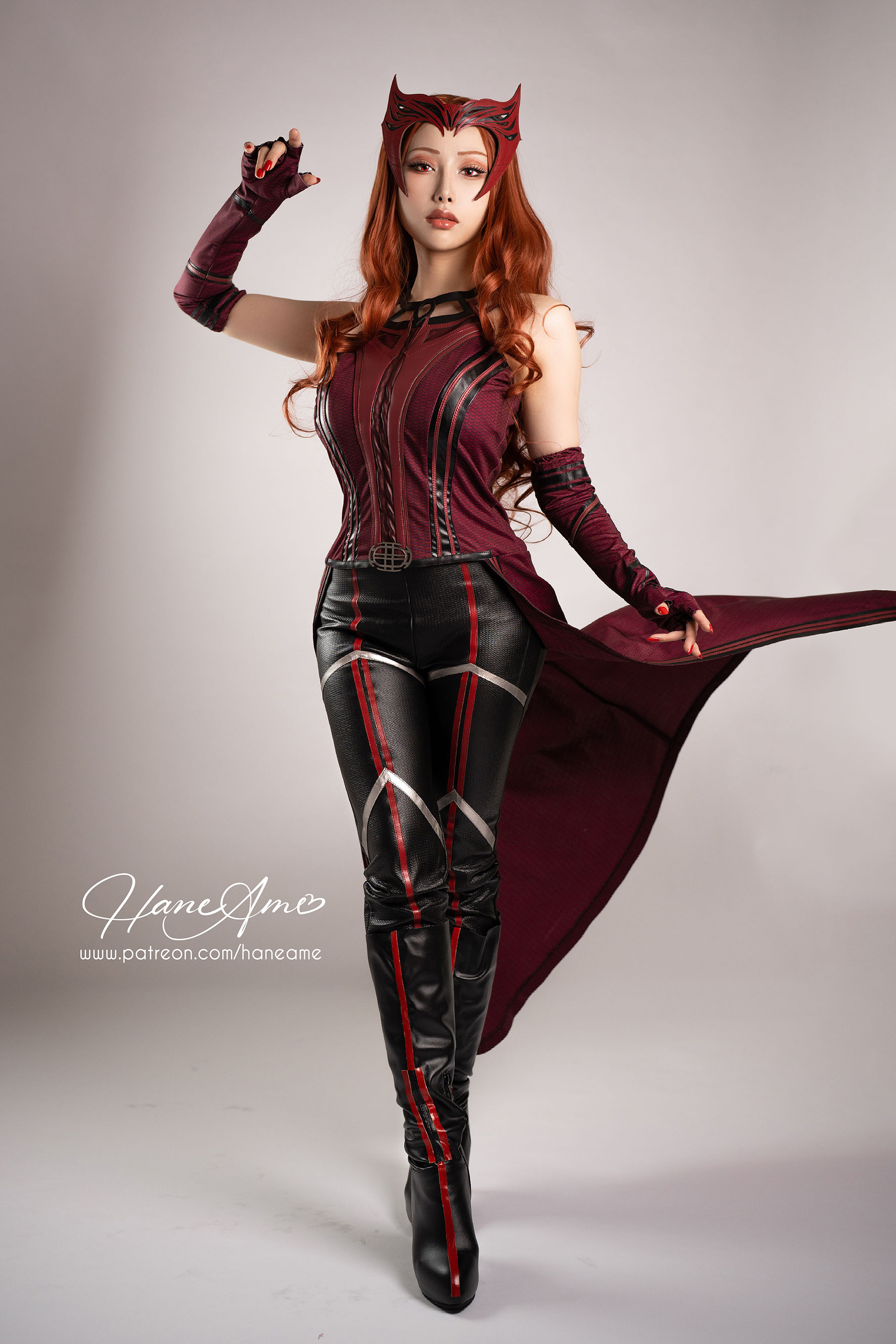 Hane Ame 雨波 – 漫威 绯红女巫 Cosplay-第8张