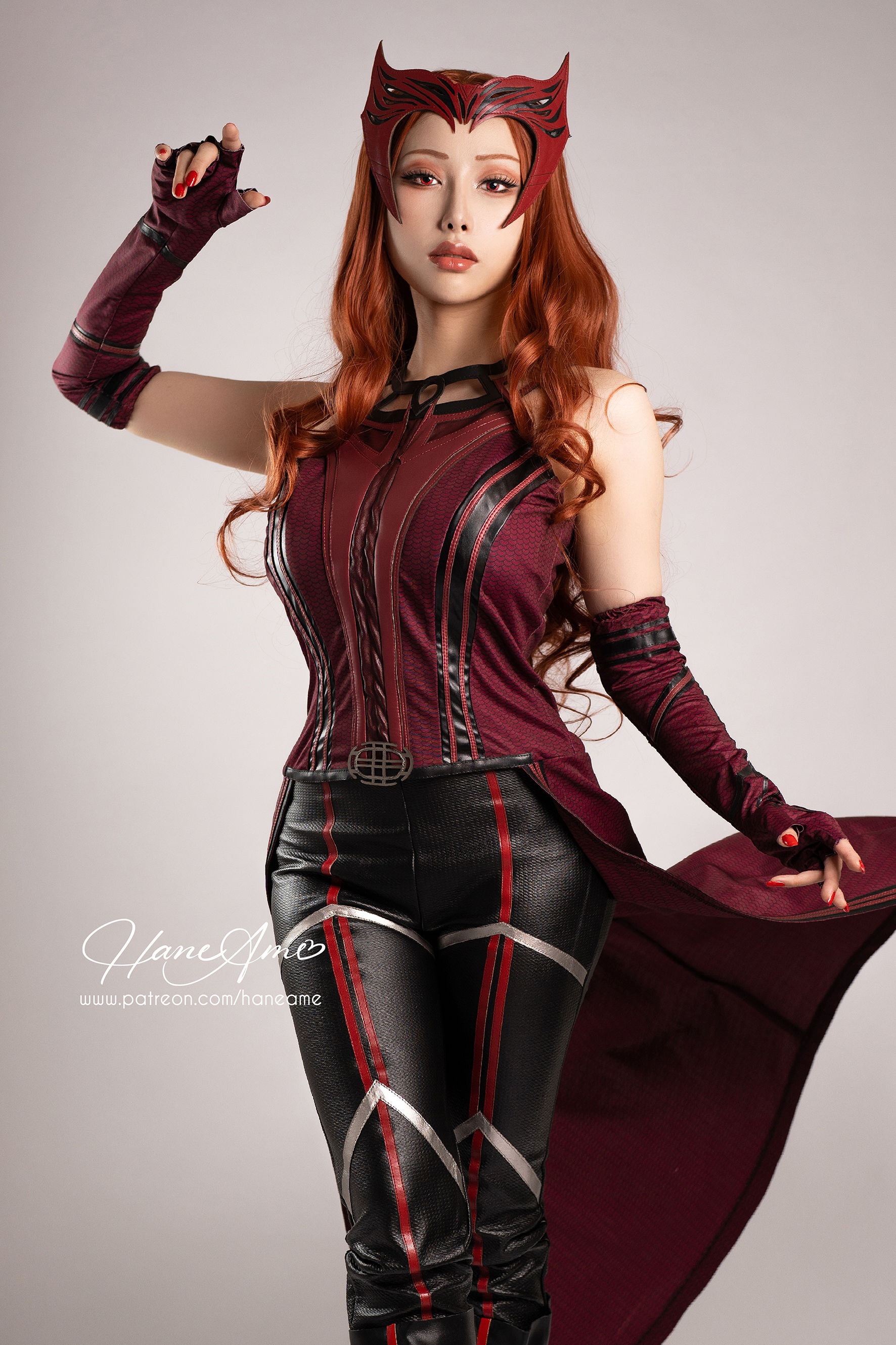 Hane Ame 雨波 – 漫威 绯红女巫 Cosplay-第33张