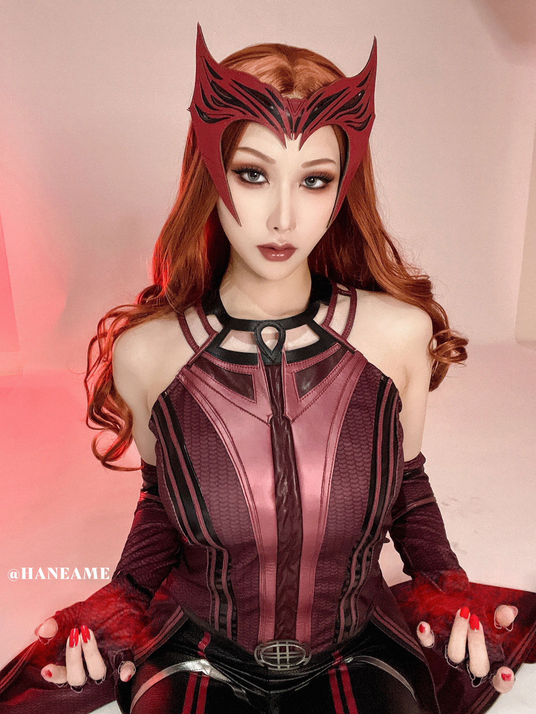 Hane Ame 雨波 – 漫威 绯红女巫 Cosplay-第14张
