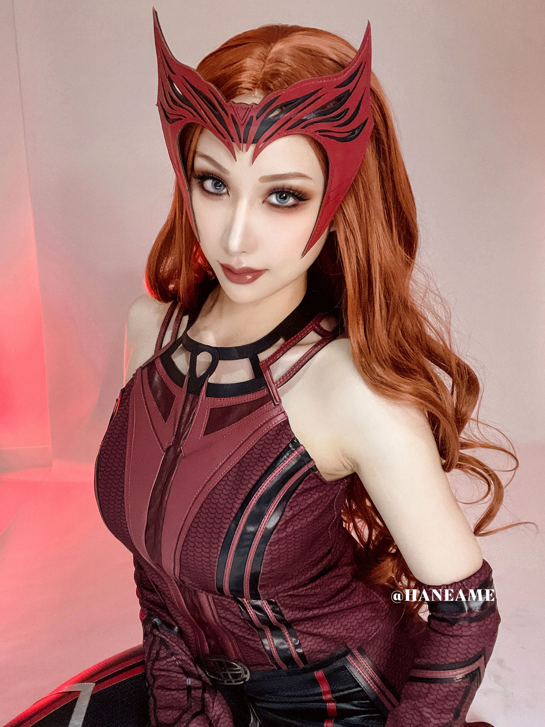 Hane Ame 雨波 – 漫威 绯红女巫 Cosplay-第37张