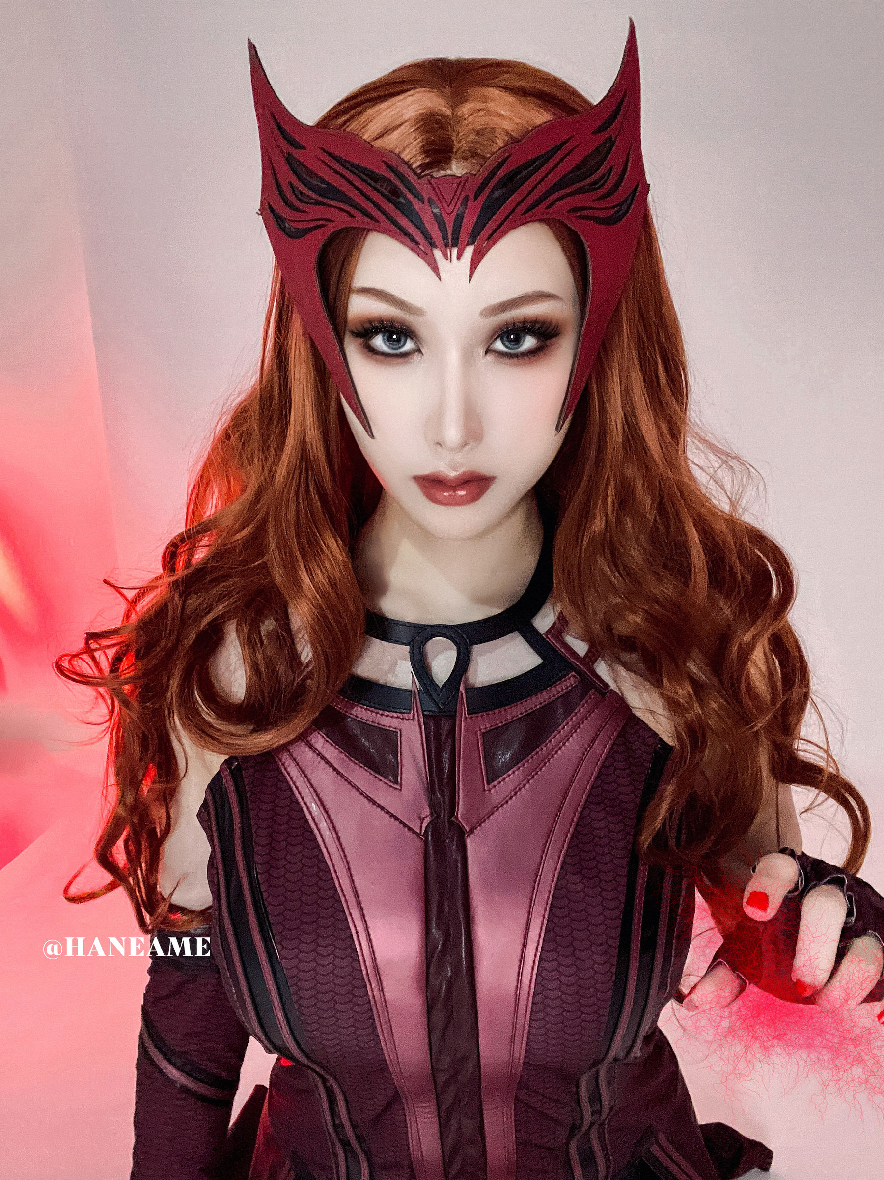 Hane Ame 雨波 – 漫威 绯红女巫 Cosplay-第20张