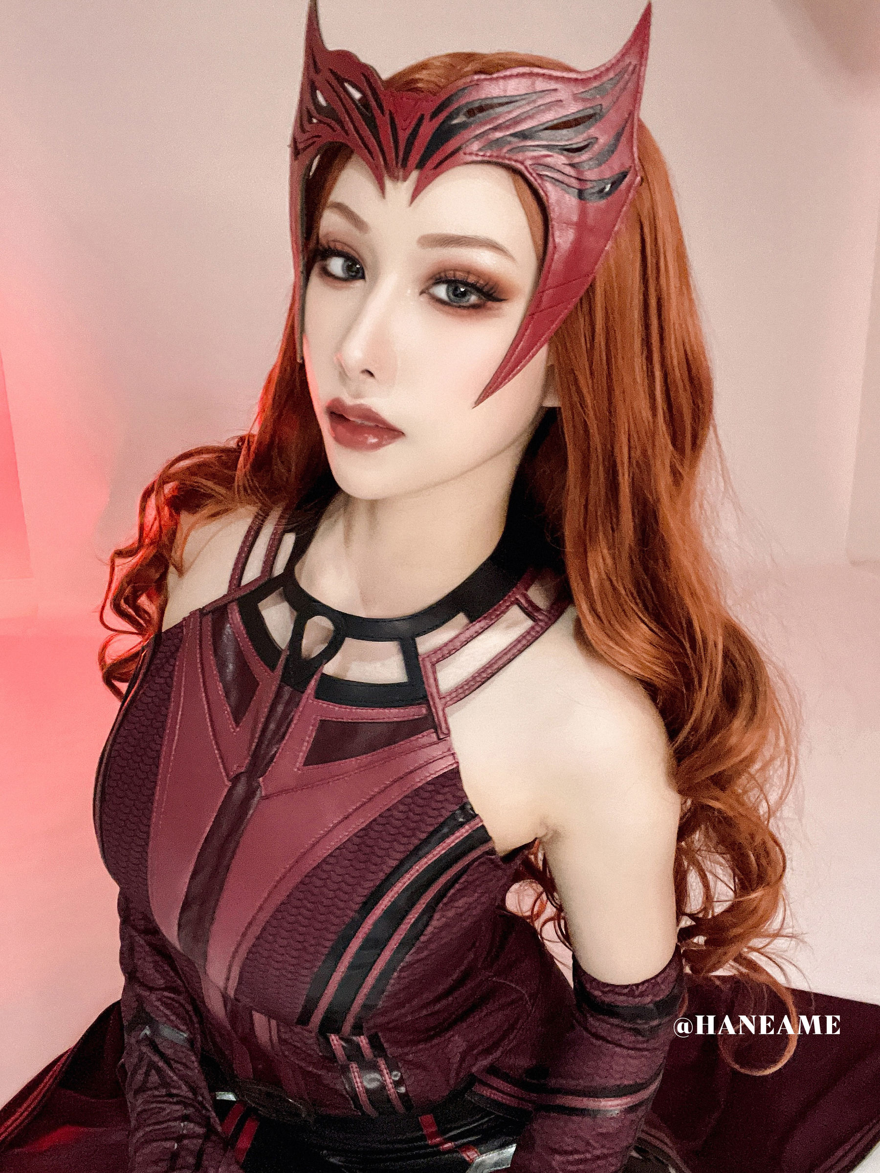 Hane Ame 雨波 – 漫威 绯红女巫 Cosplay-第4张