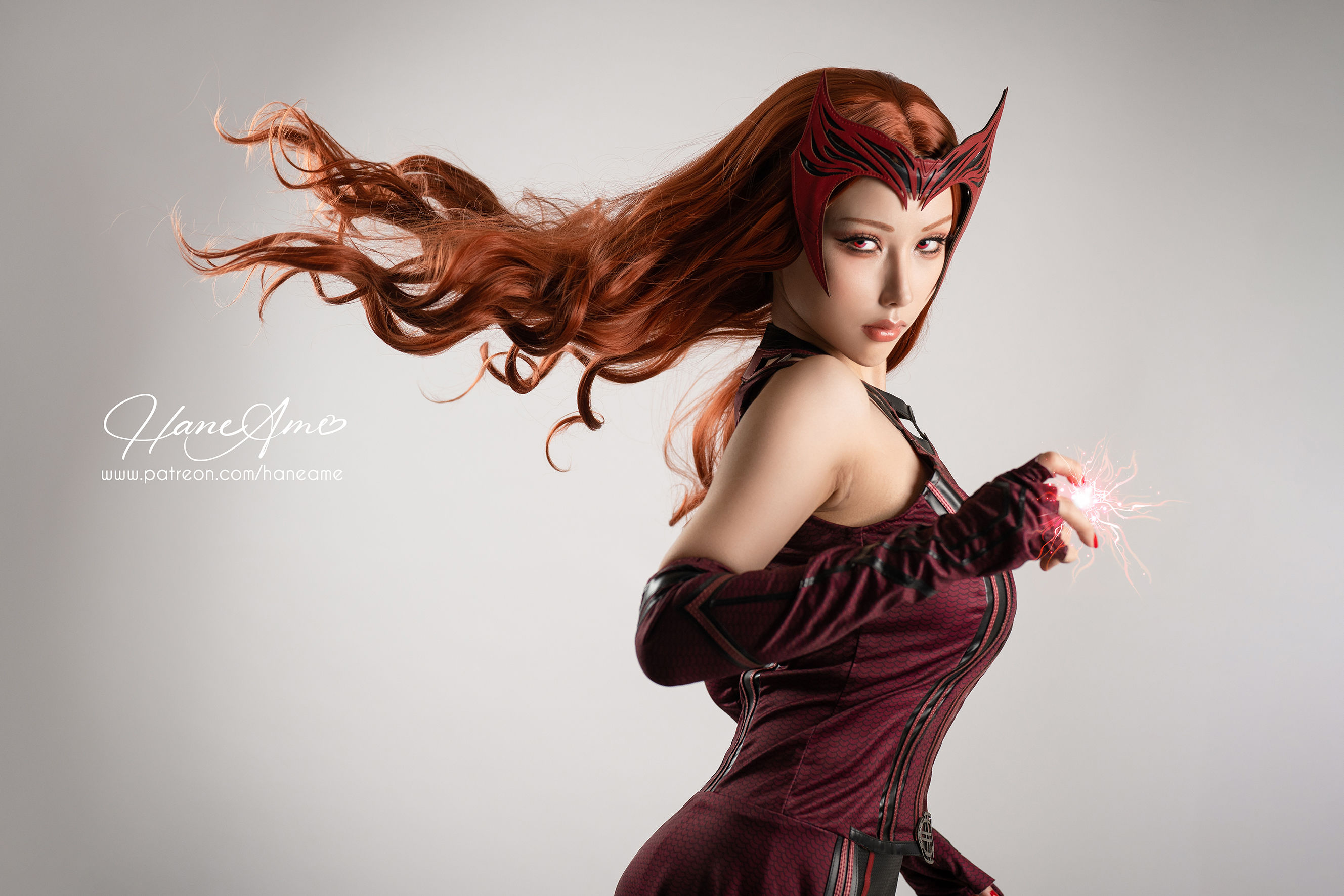 Hane Ame 雨波 – 漫威 绯红女巫 Cosplay-第27张