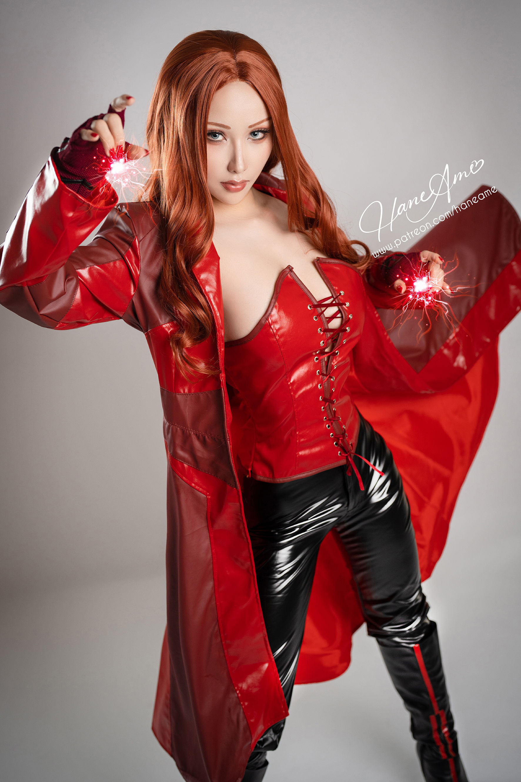 Hane Ame 雨波 – 漫威 绯红女巫 Cosplay-第45张