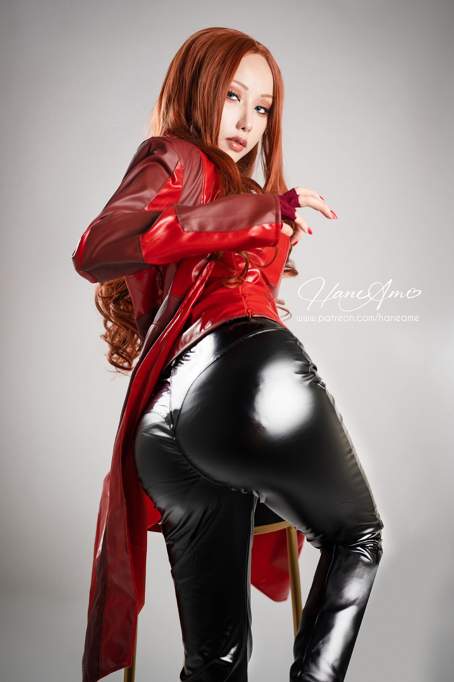 Hane Ame 雨波 – 漫威 绯红女巫 Cosplay-第41张
