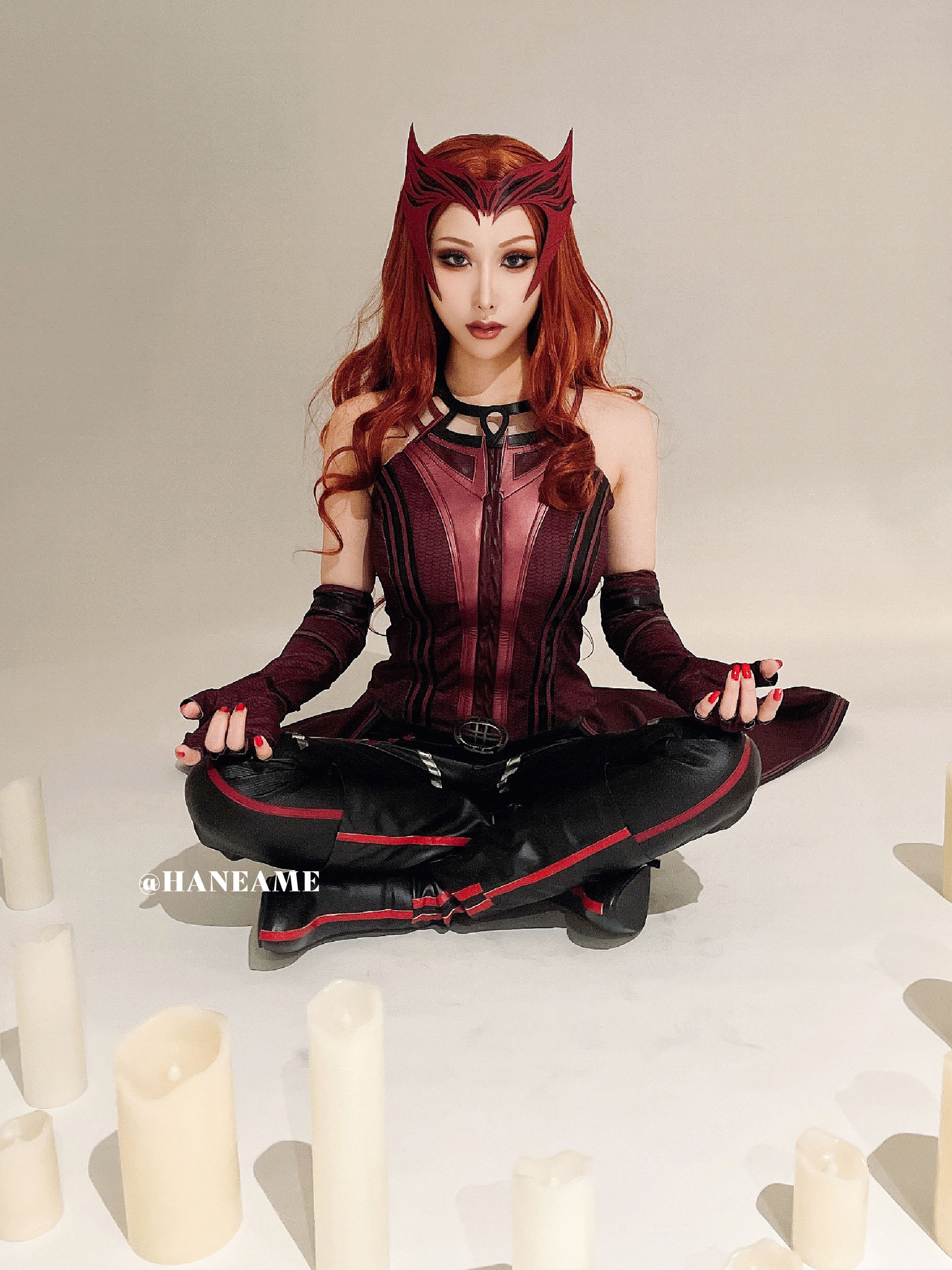 Hane Ame 雨波 – 漫威 绯红女巫 Cosplay-第36张