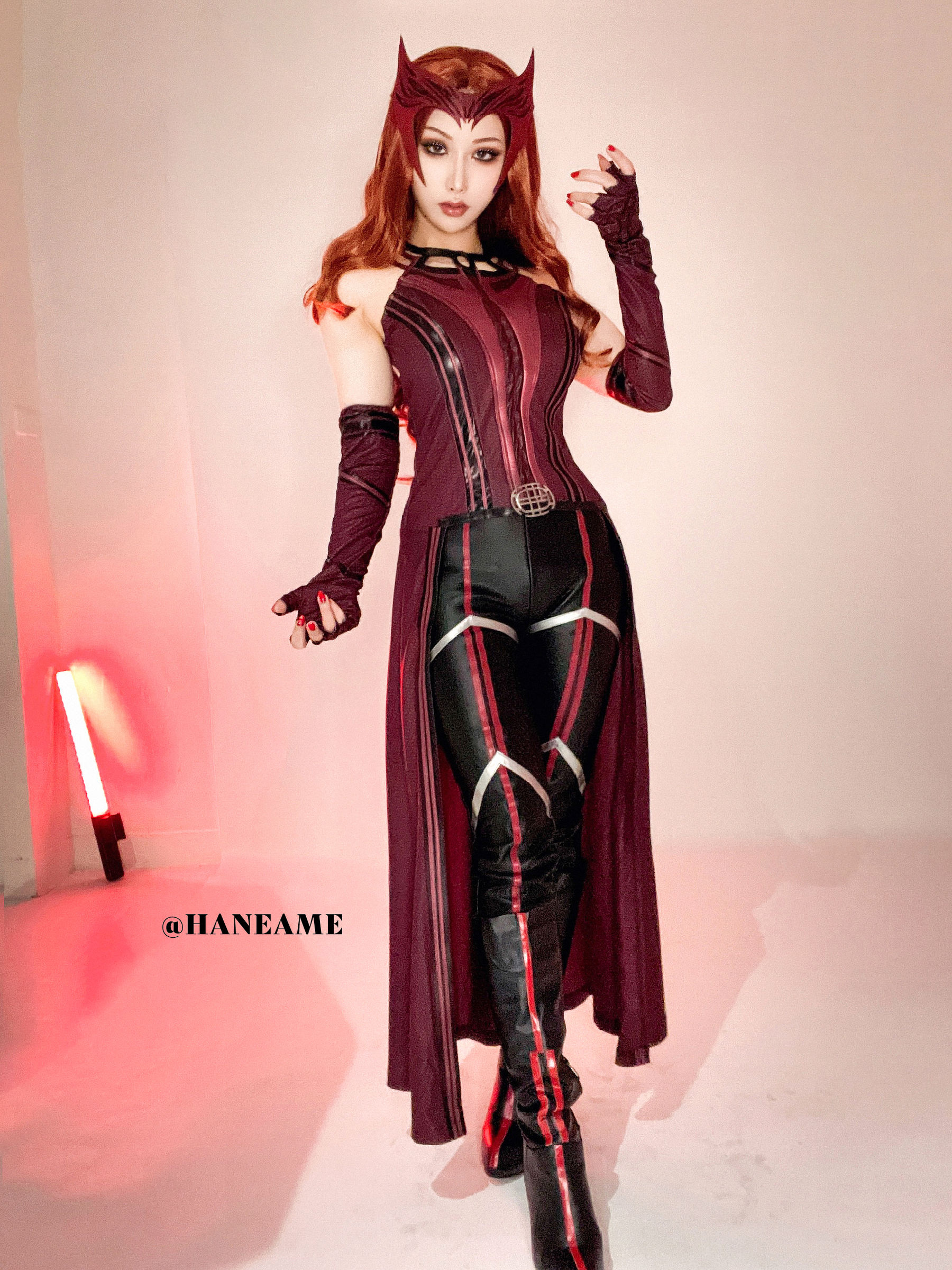 Hane Ame 雨波 – 漫威 绯红女巫 Cosplay-第15张