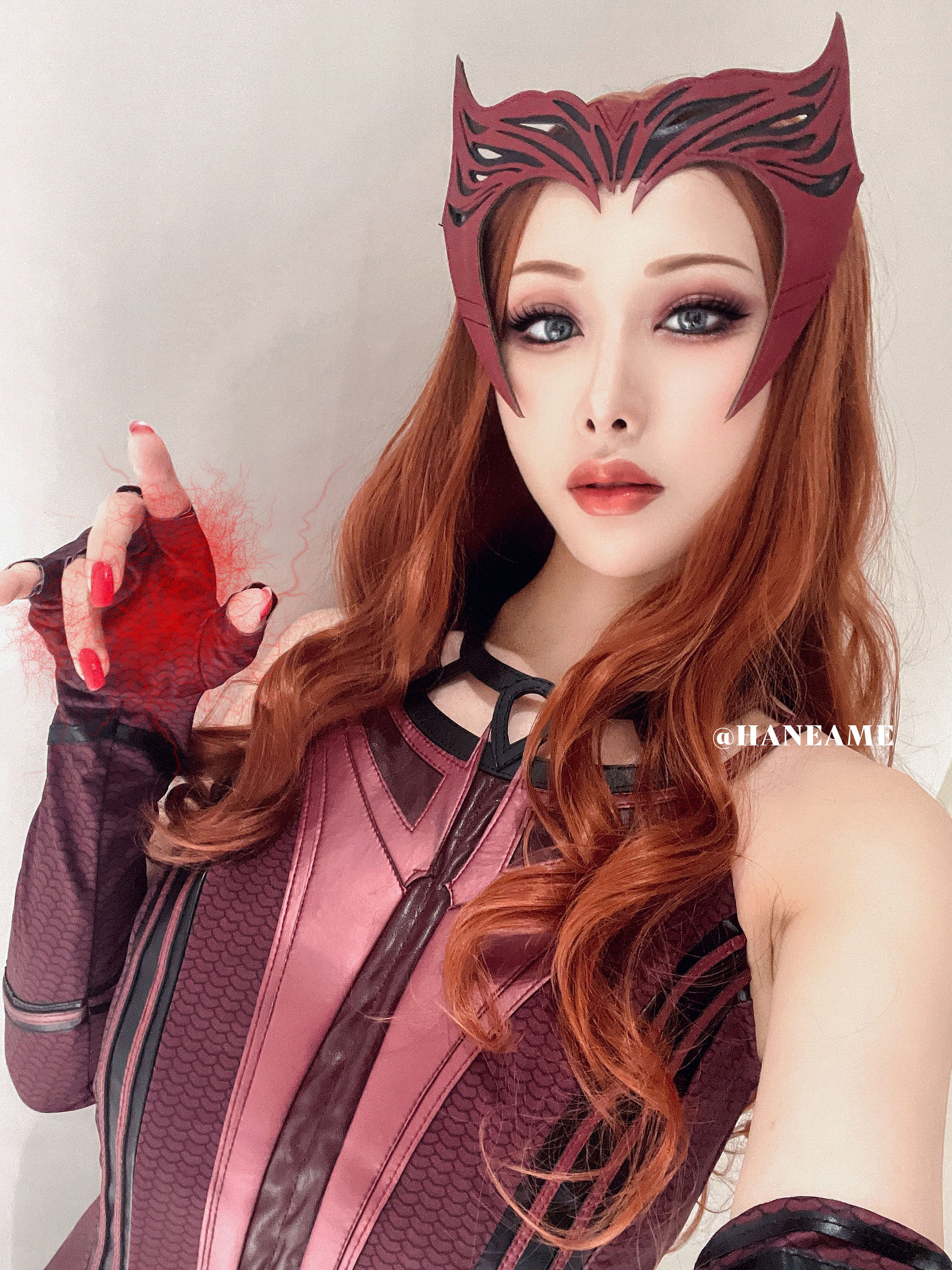 Hane Ame 雨波 – 漫威 绯红女巫 Cosplay-第9张