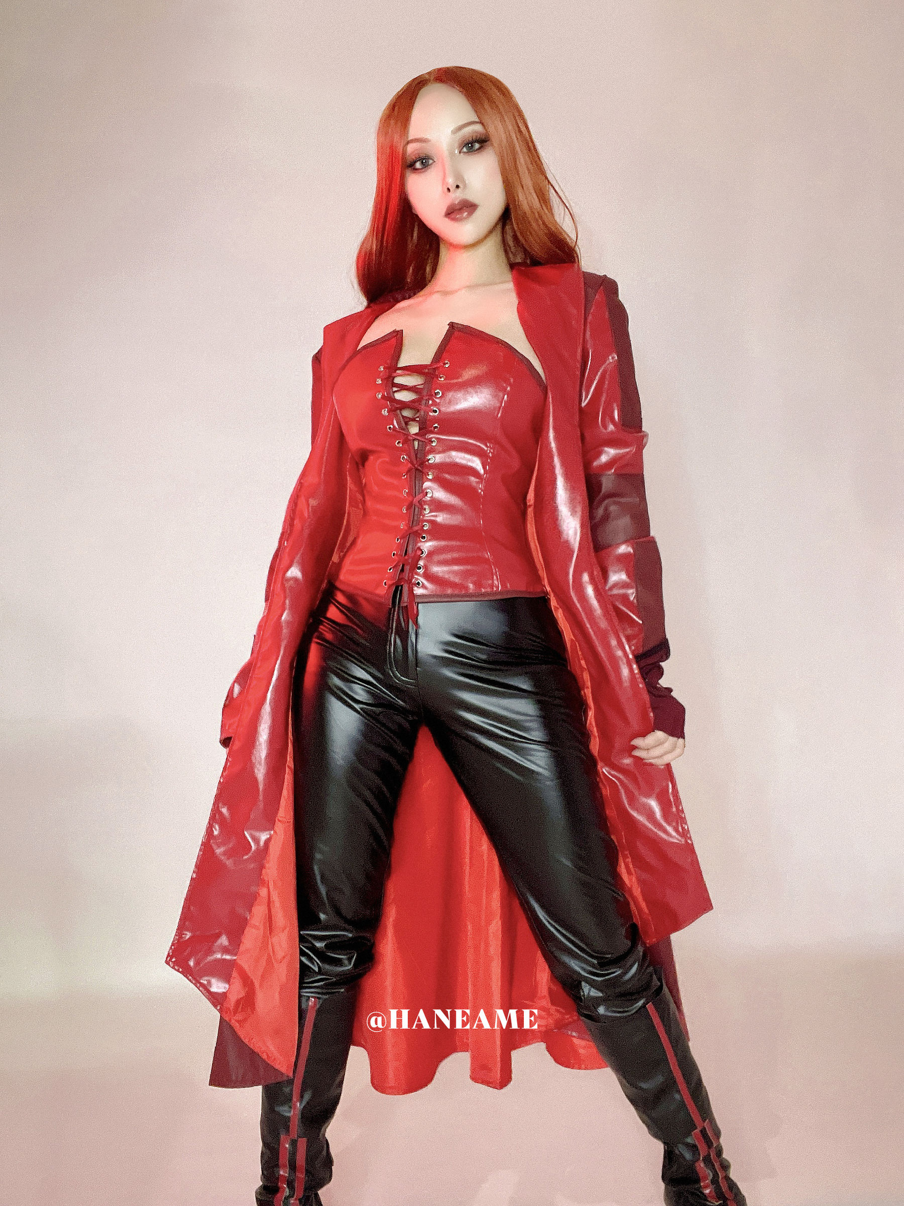 Hane Ame 雨波 – 漫威 绯红女巫 Cosplay-第30张