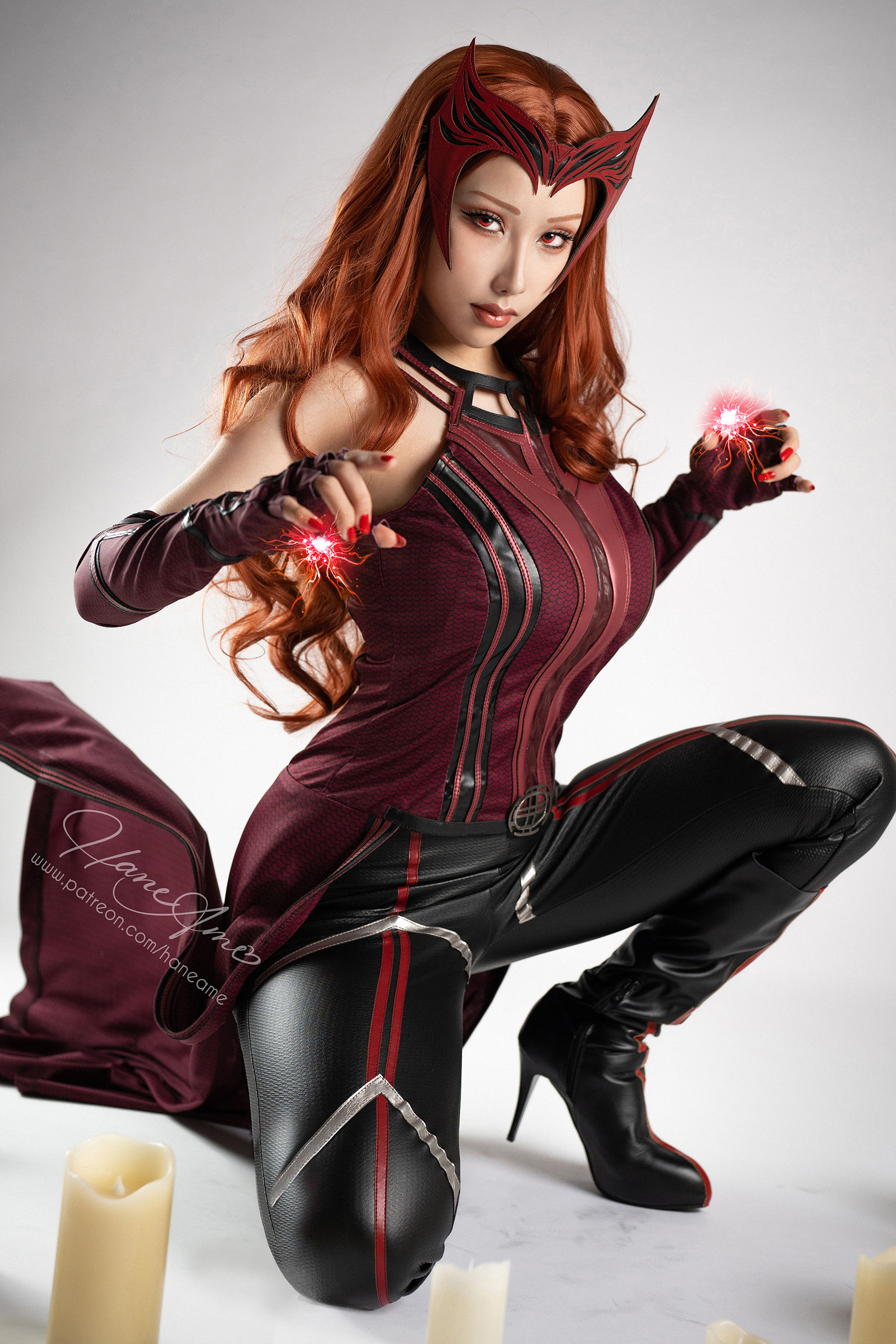 Hane Ame 雨波 – 漫威 绯红女巫 Cosplay-第21张