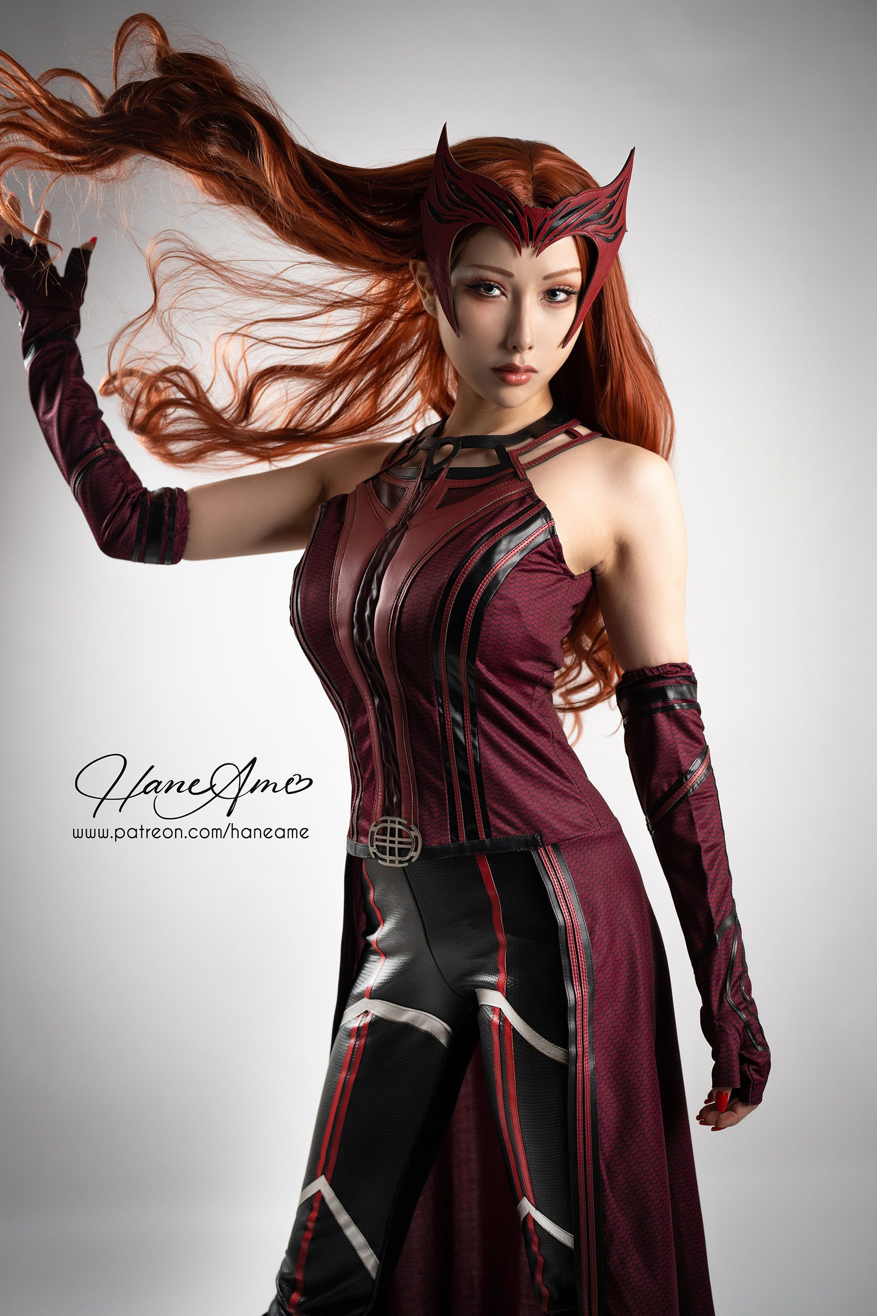 Hane Ame 雨波 – 漫威 绯红女巫 Cosplay-第23张