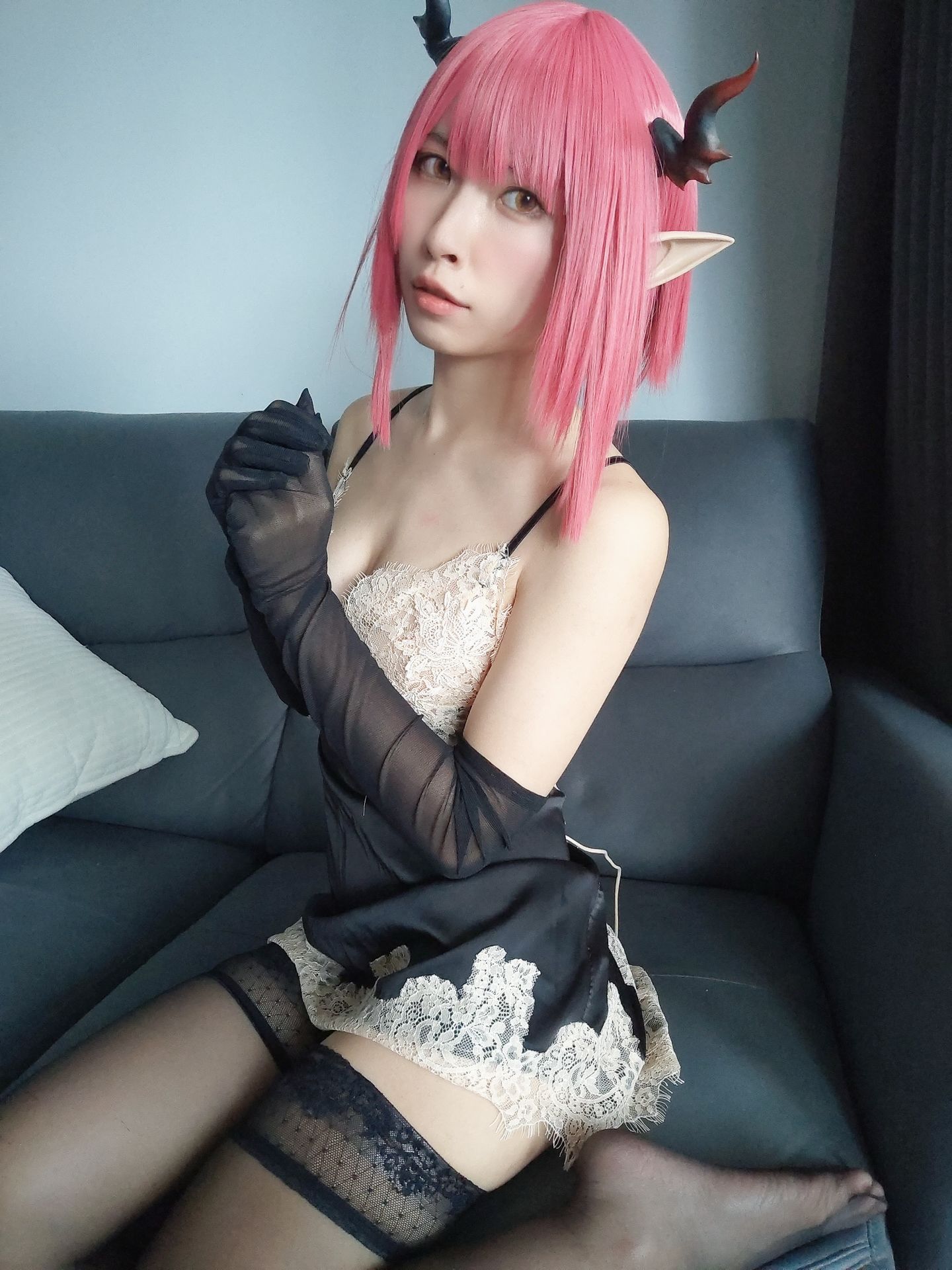 莉莉丝 – 实习魅魔之睡衣篇 Cosplay-第3张