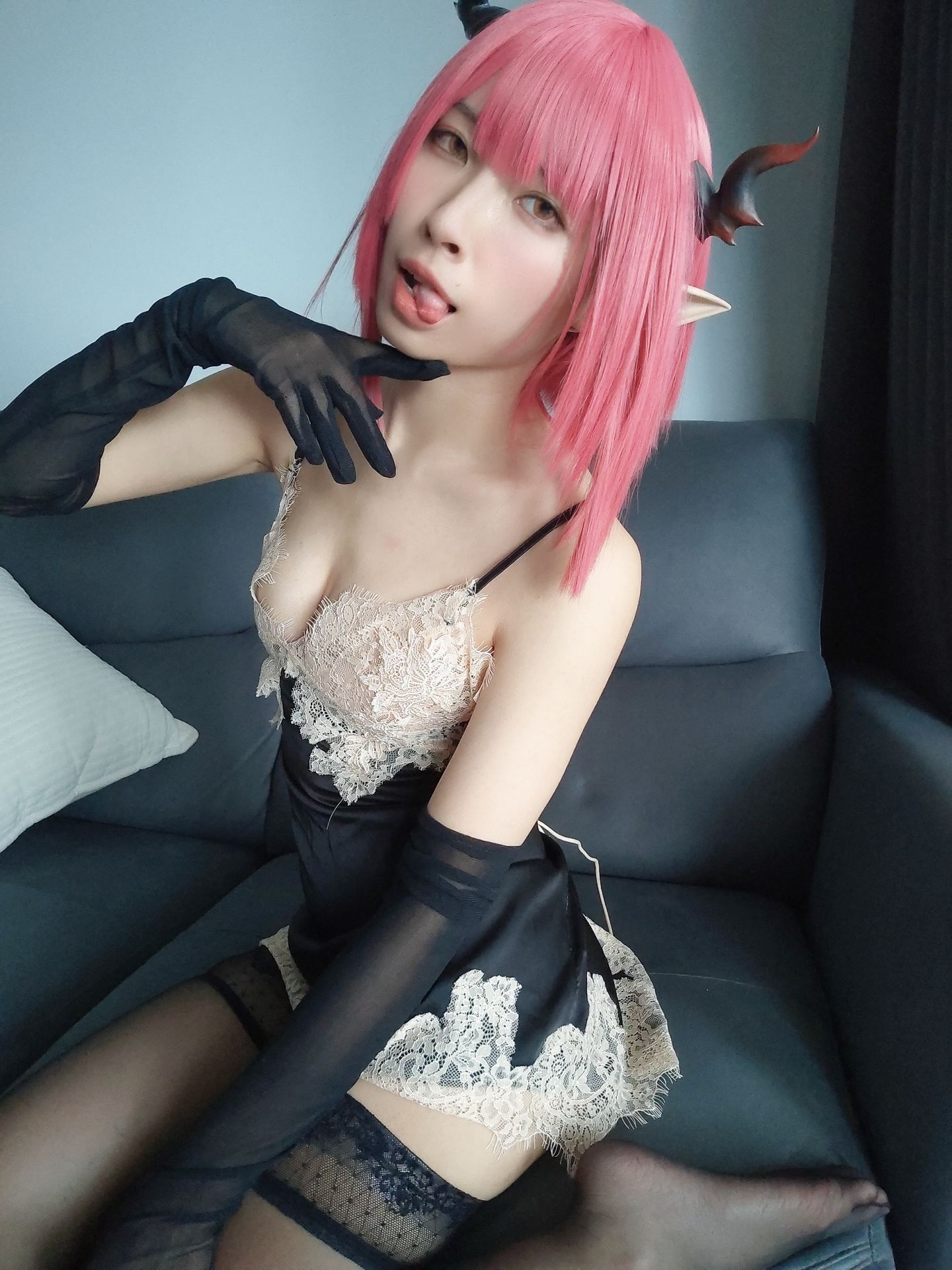 莉莉丝 – 实习魅魔之睡衣篇 Cosplay-第6张