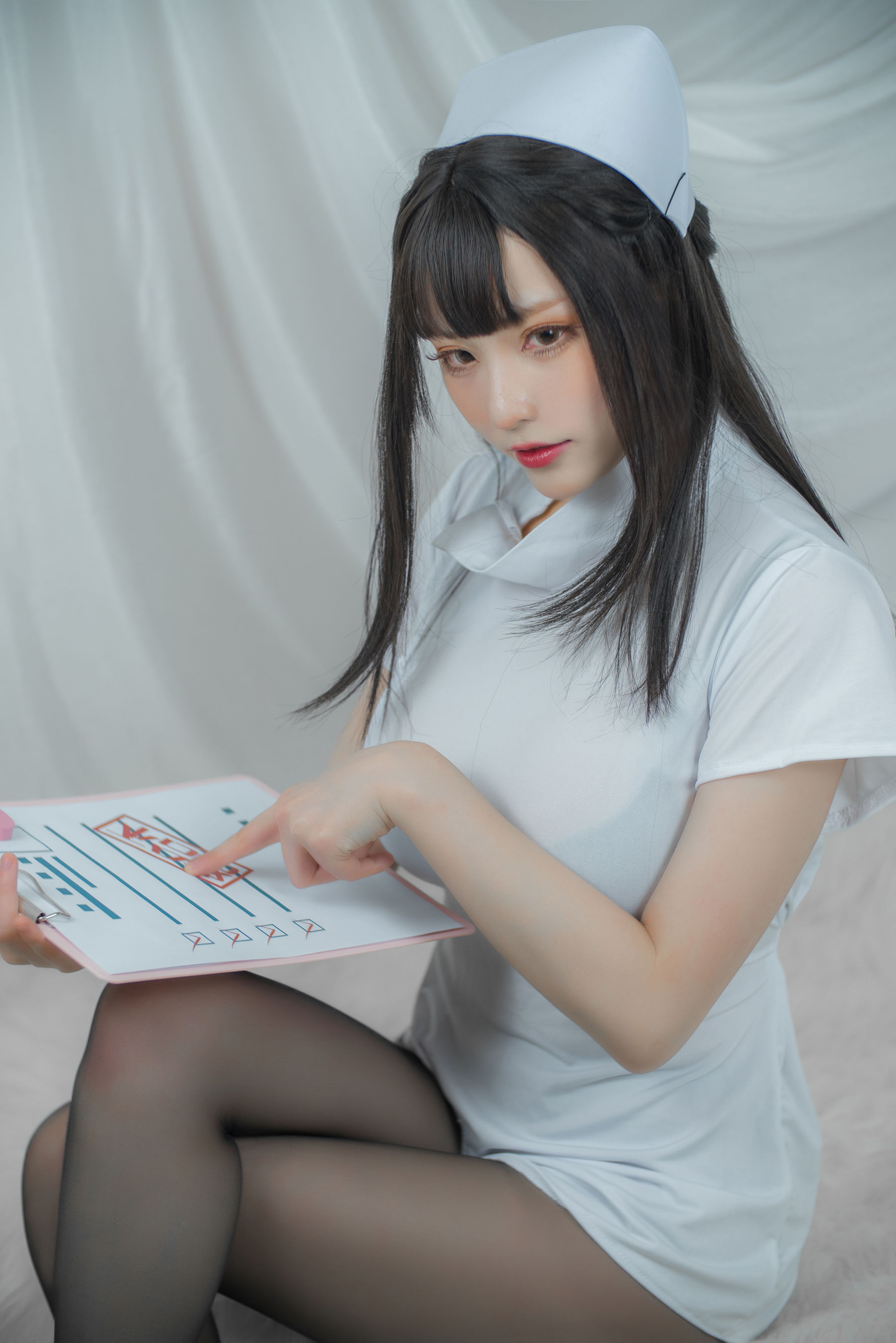 起司块wii写真 白色护士 Cosplay-第40张