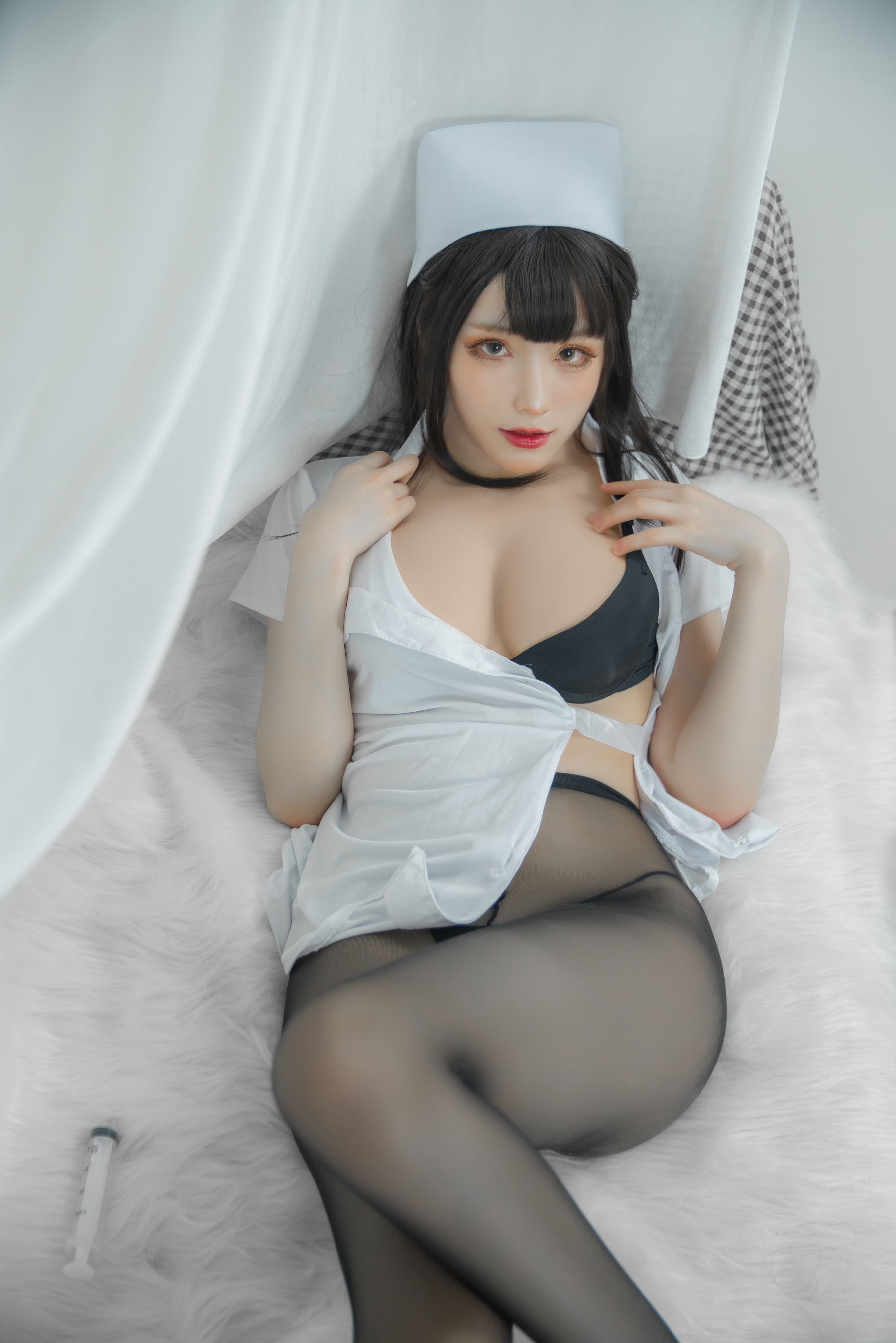 起司块wii写真 白色护士 Cosplay-第26张