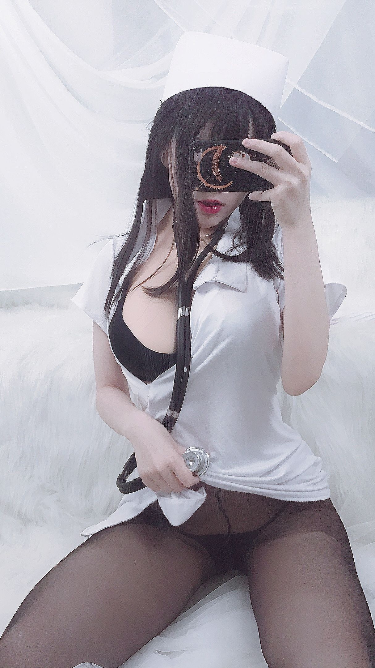 起司块wii写真 白色护士 Cosplay-第29张