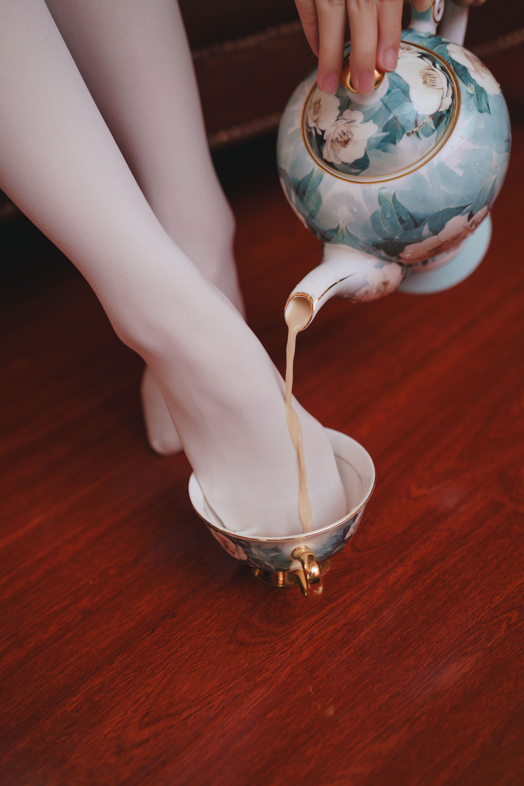 可爱人气Coser面饼仙儿 – 丝袜奶茶 Cosplay-第16张