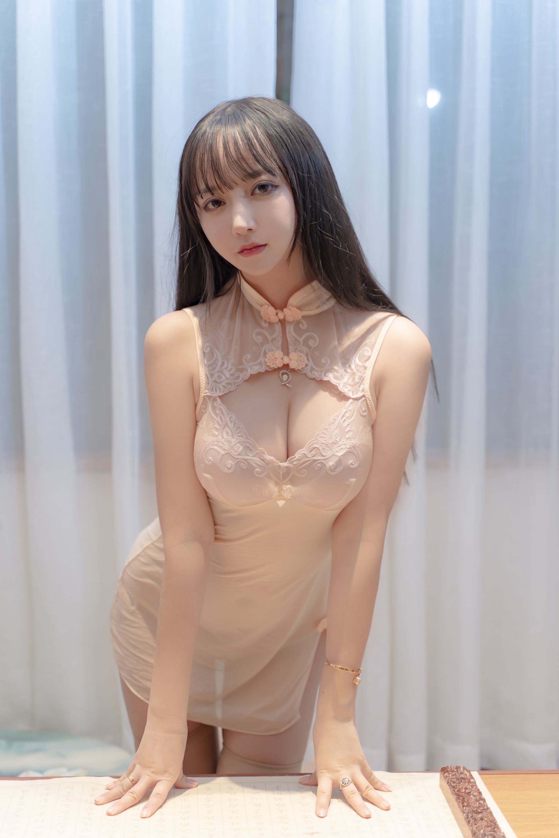 斗鱼米线线sama写真 – 温泉 Cosplay-第18张