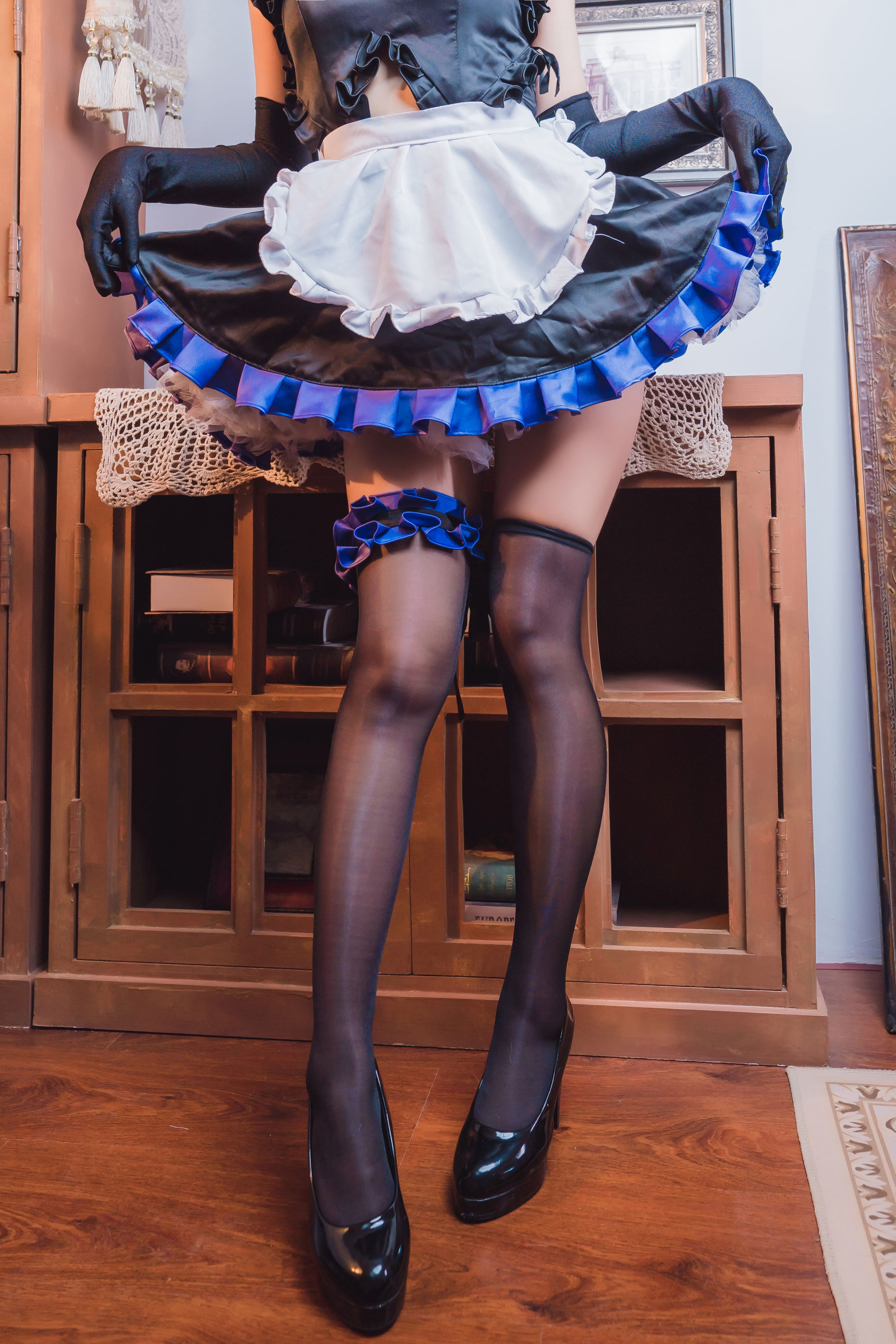 动漫博主墨玉-M – 玛修女仆 Cosplay-第2张