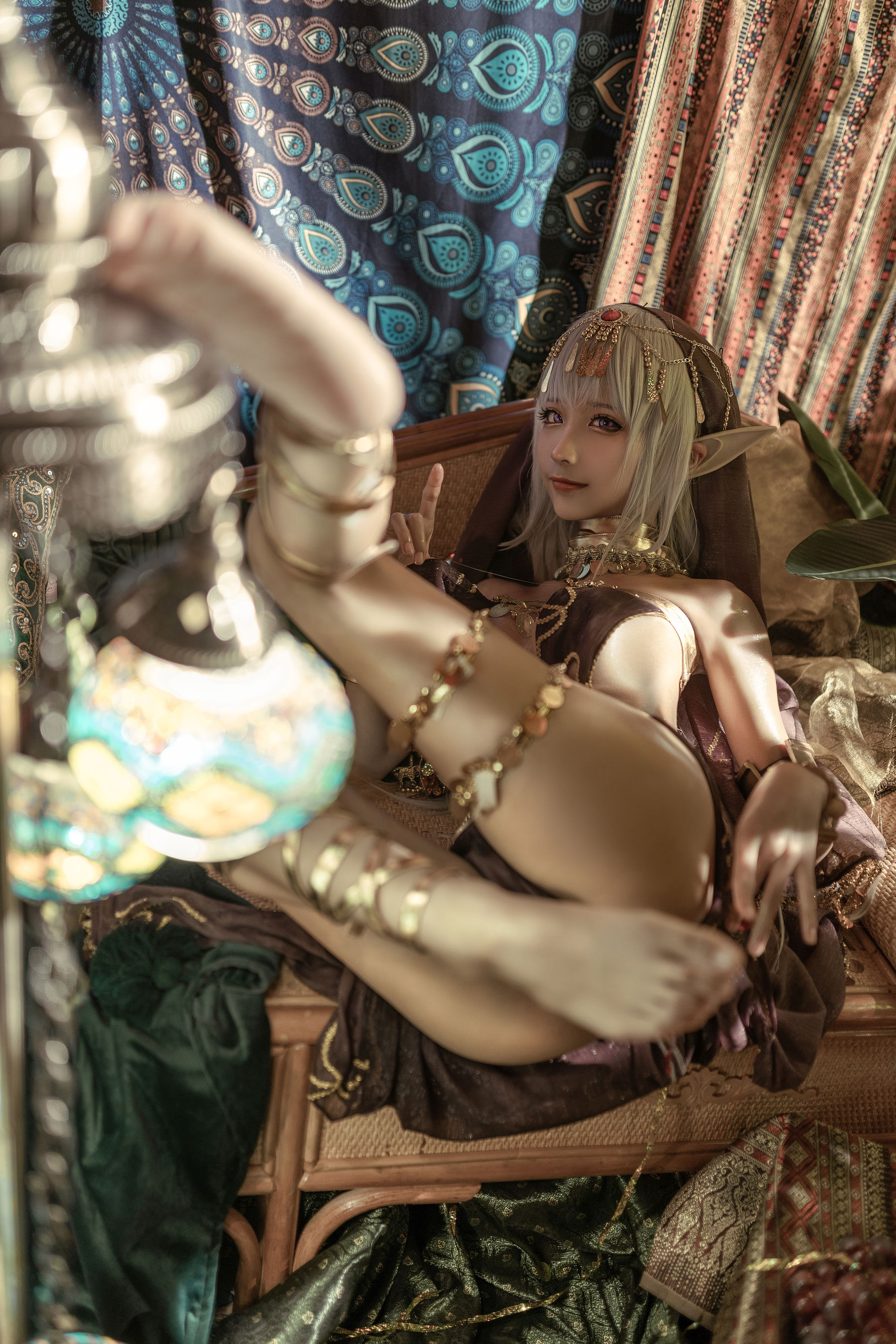 动漫博主蠢沫沫 – 黑兽 Cosplay-第13张