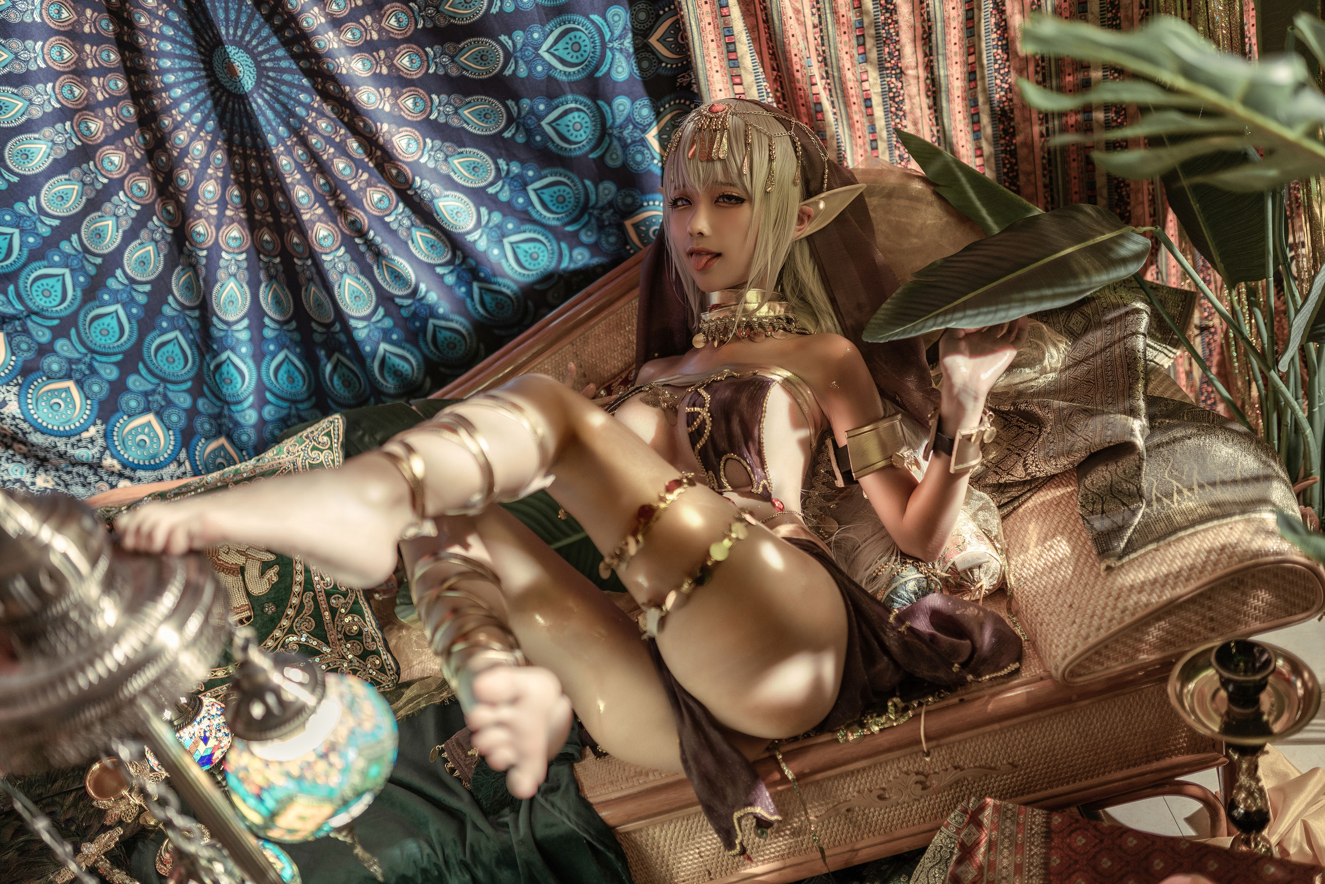 动漫博主蠢沫沫 – 黑兽 Cosplay-第12张