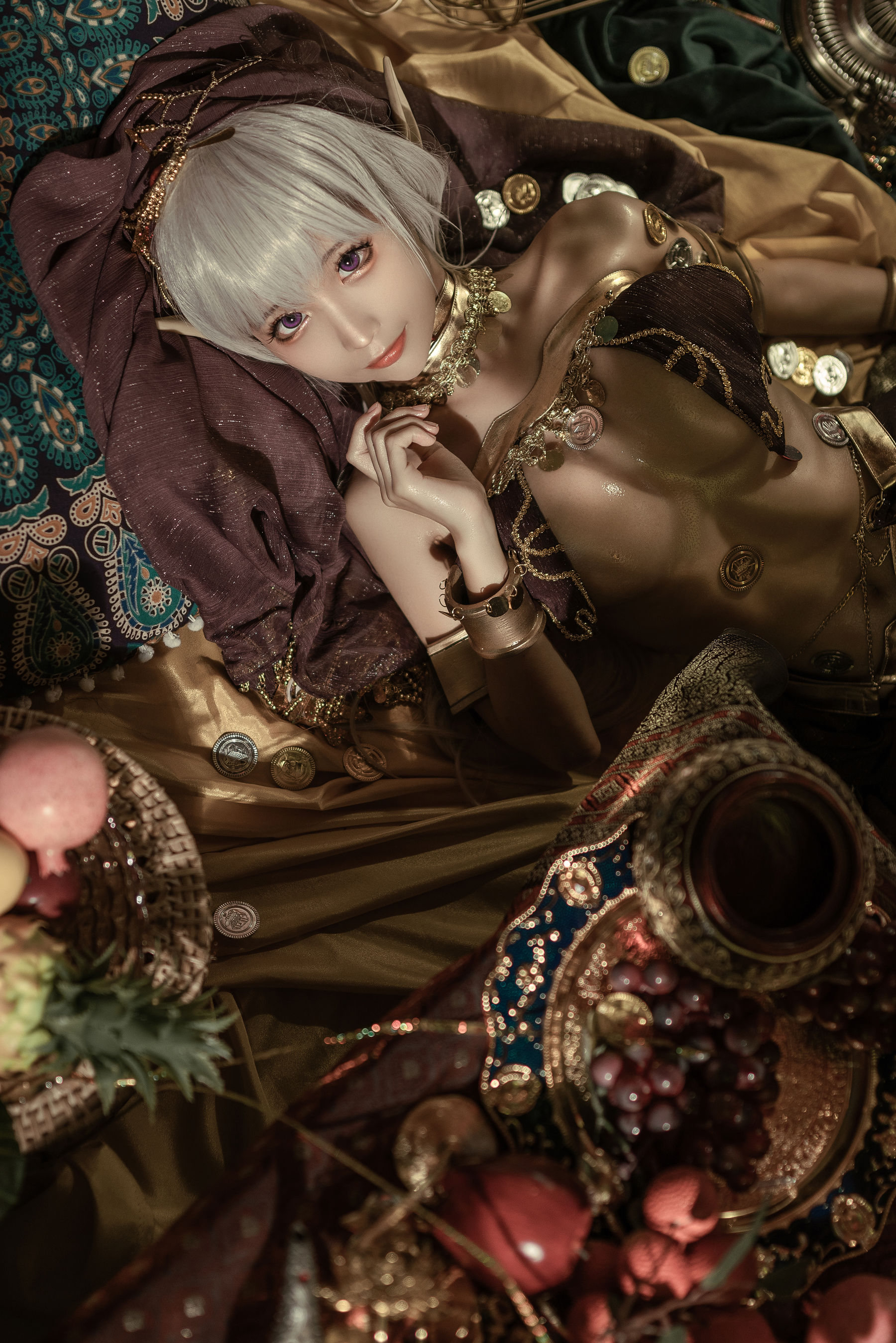 动漫博主蠢沫沫 – 黑兽 Cosplay-第31张