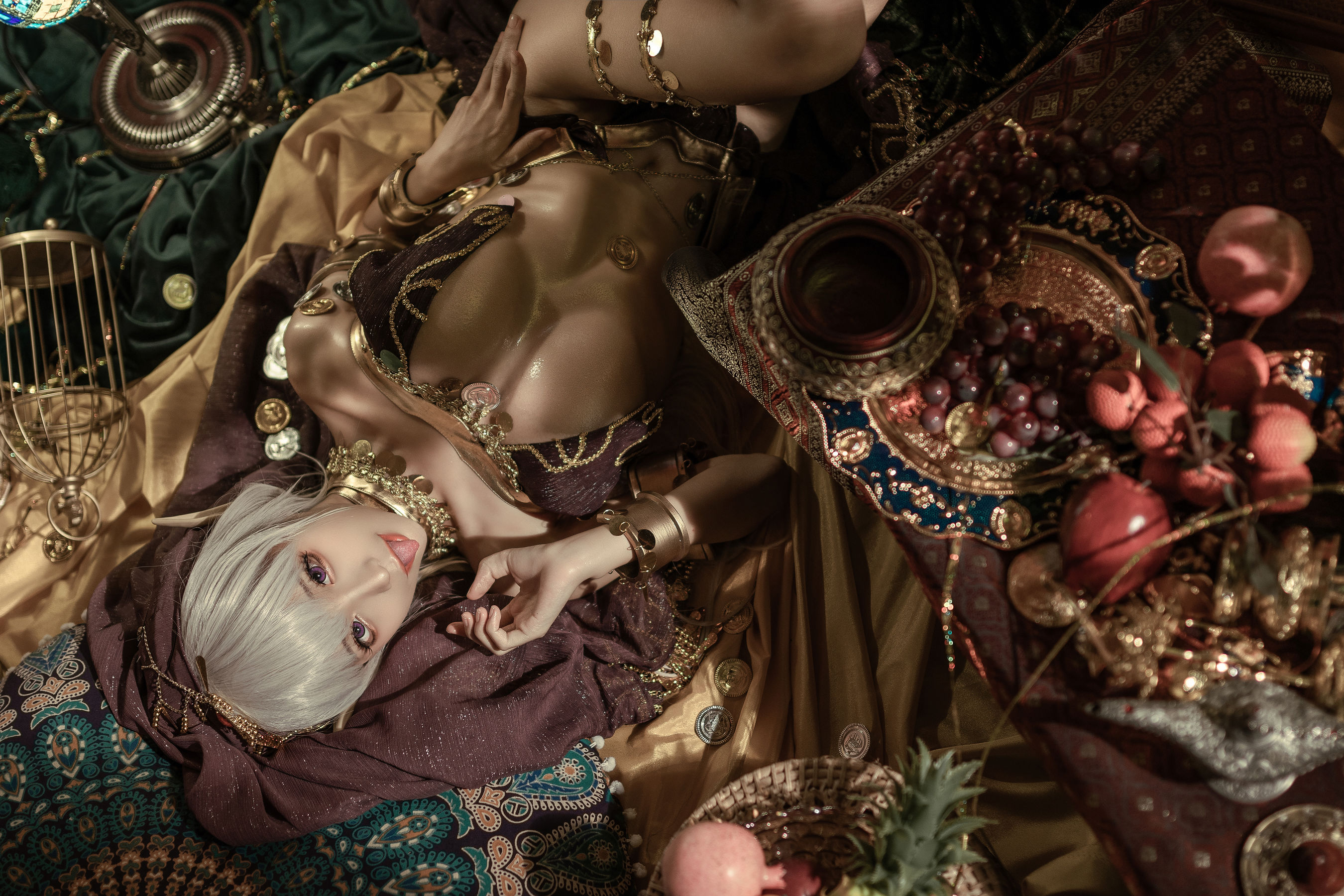 动漫博主蠢沫沫 – 黑兽 Cosplay-第32张