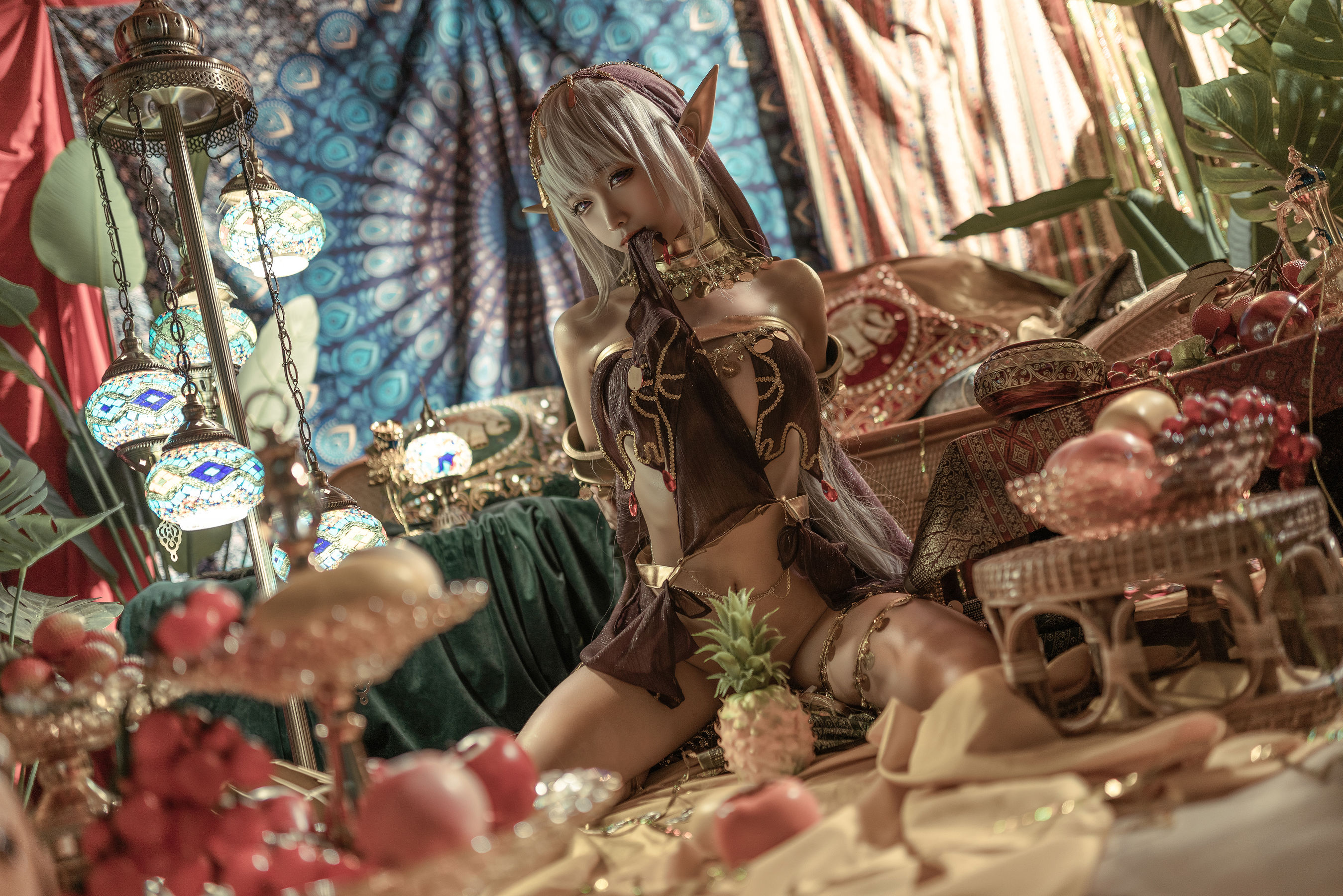 动漫博主蠢沫沫 – 黑兽 Cosplay-第4张