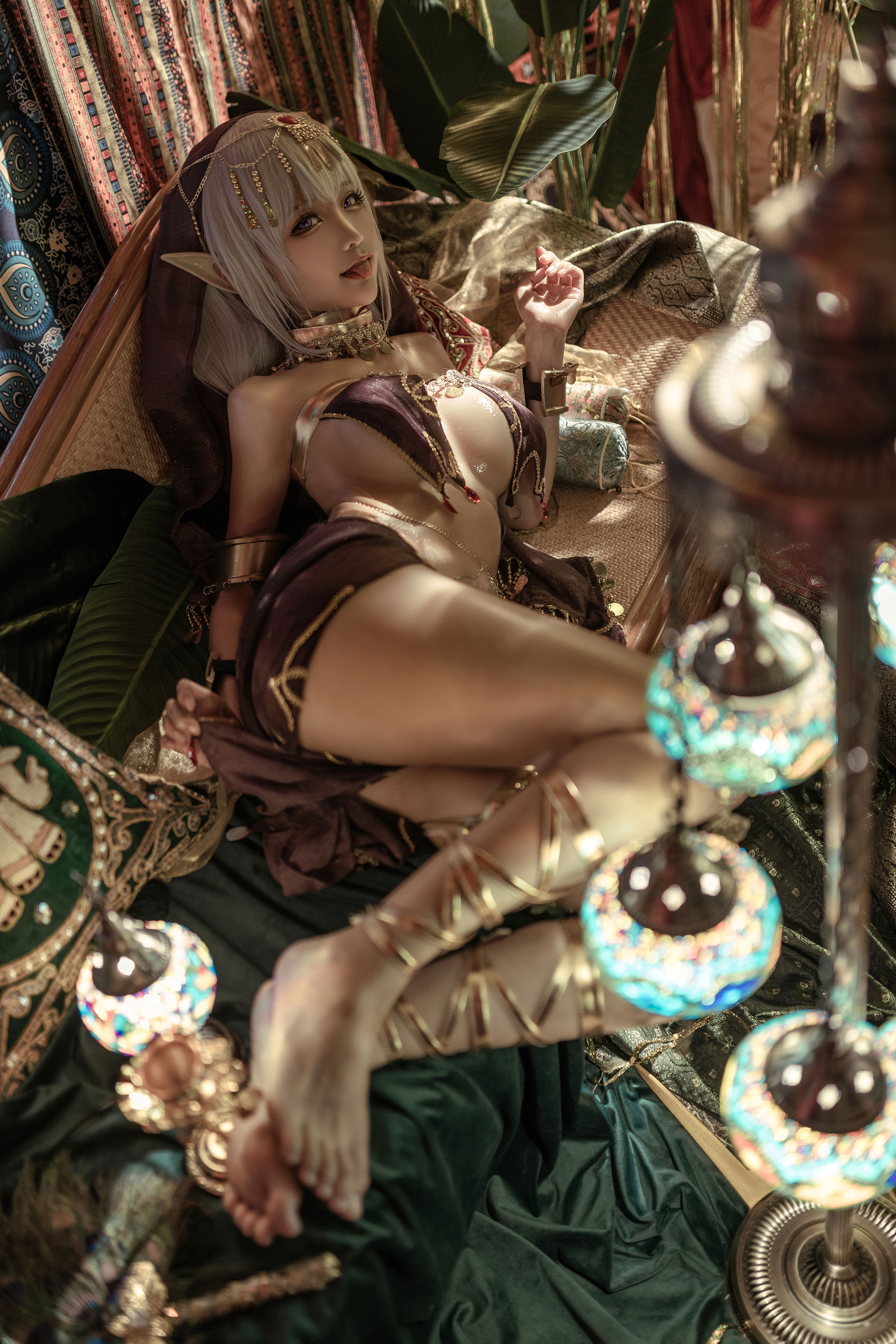 动漫博主蠢沫沫 – 黑兽 Cosplay-第3张