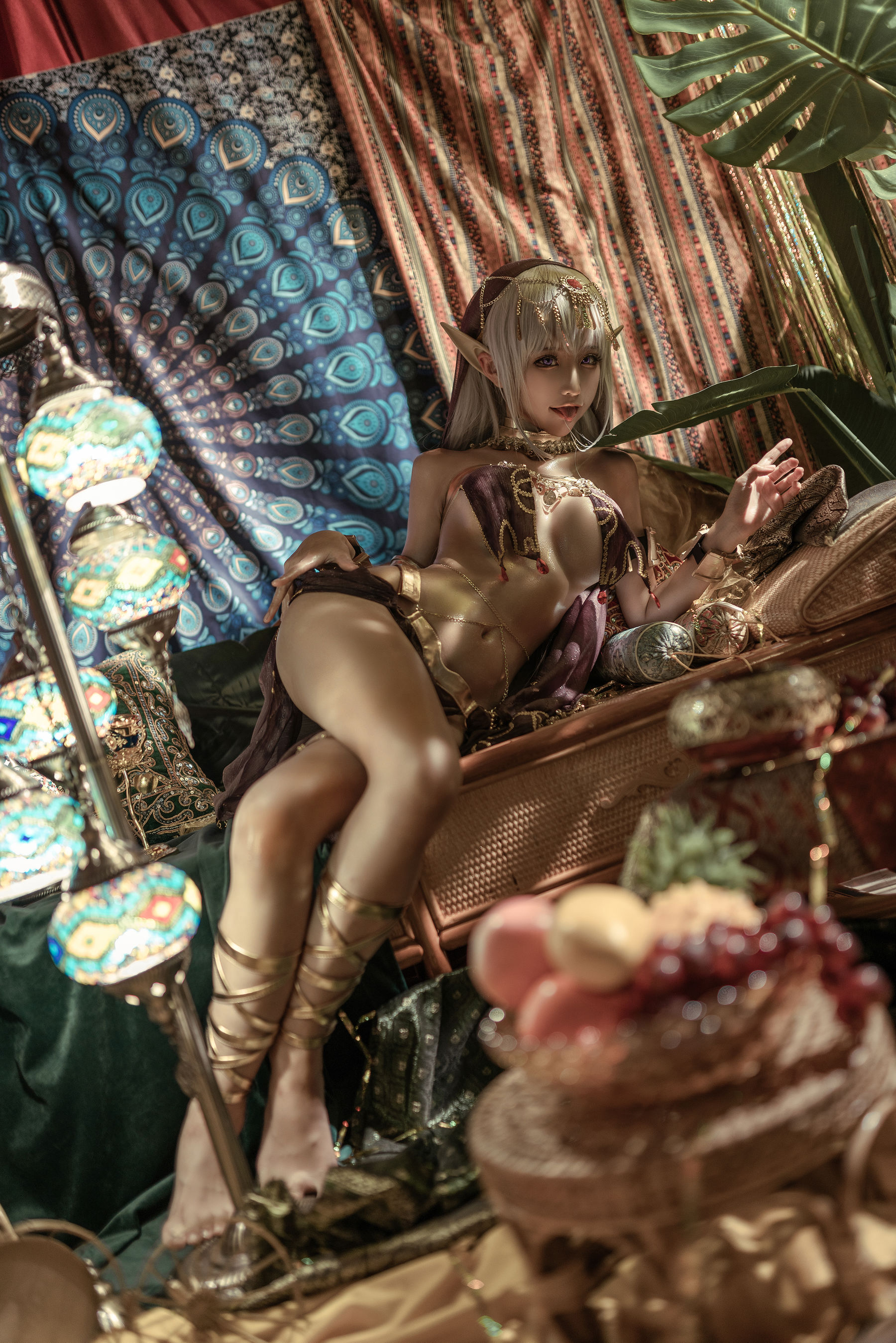 动漫博主蠢沫沫 – 黑兽 Cosplay-第39张