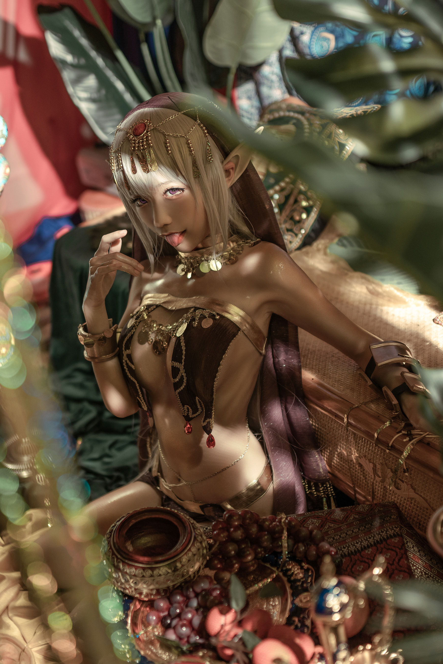 动漫博主蠢沫沫 – 黑兽 Cosplay-第18张